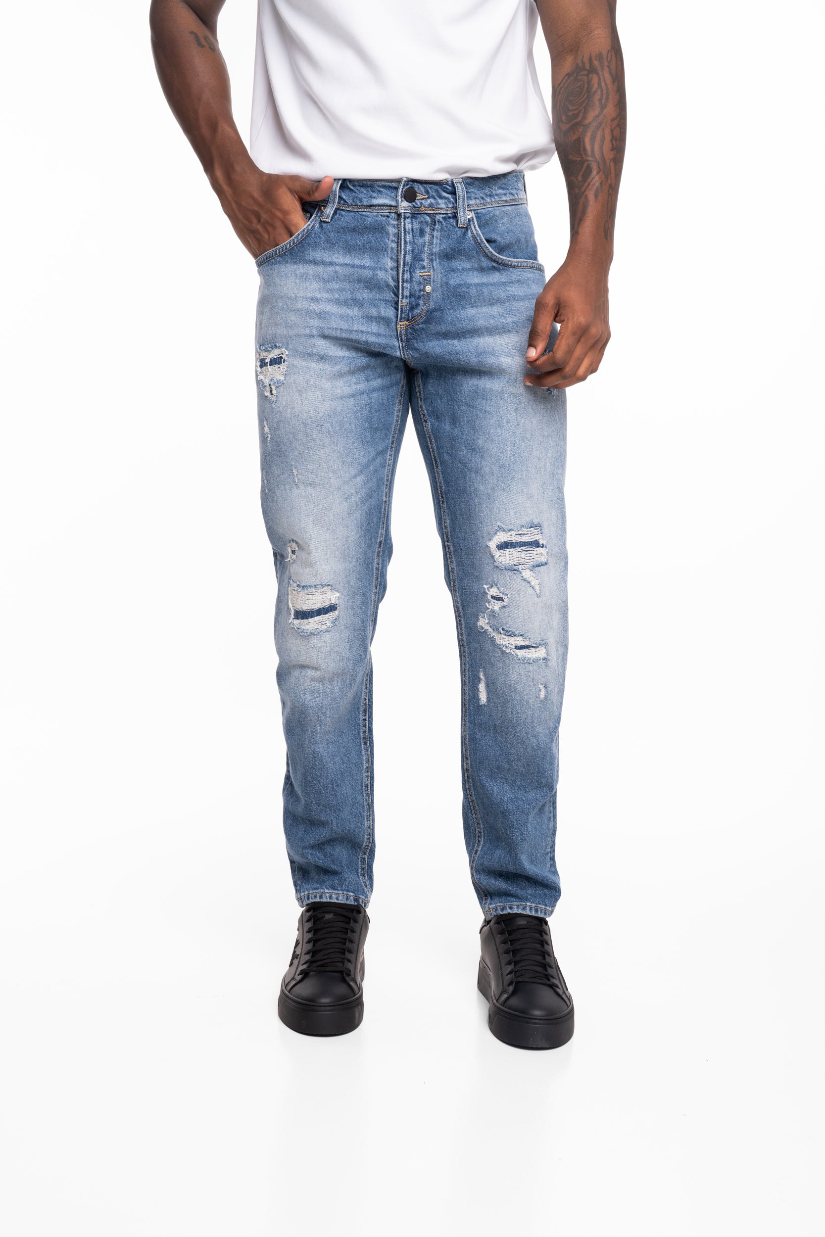 Antony Morato Jeans Argon Slim Ankle Length | Mmdt00264-Fa750624-7010-1-W02149