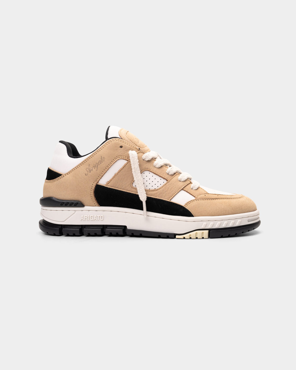 Axel Arigato Men's Area Lo Sneaker | F3588001-Tan/Black