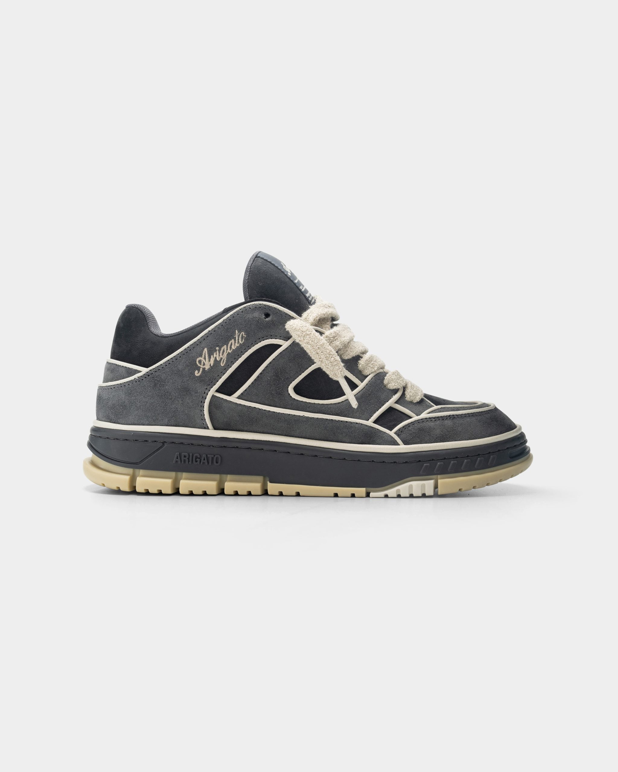 Axel Arigato Men's Area Lo Sneaker | F3218002-Black/Light Beige