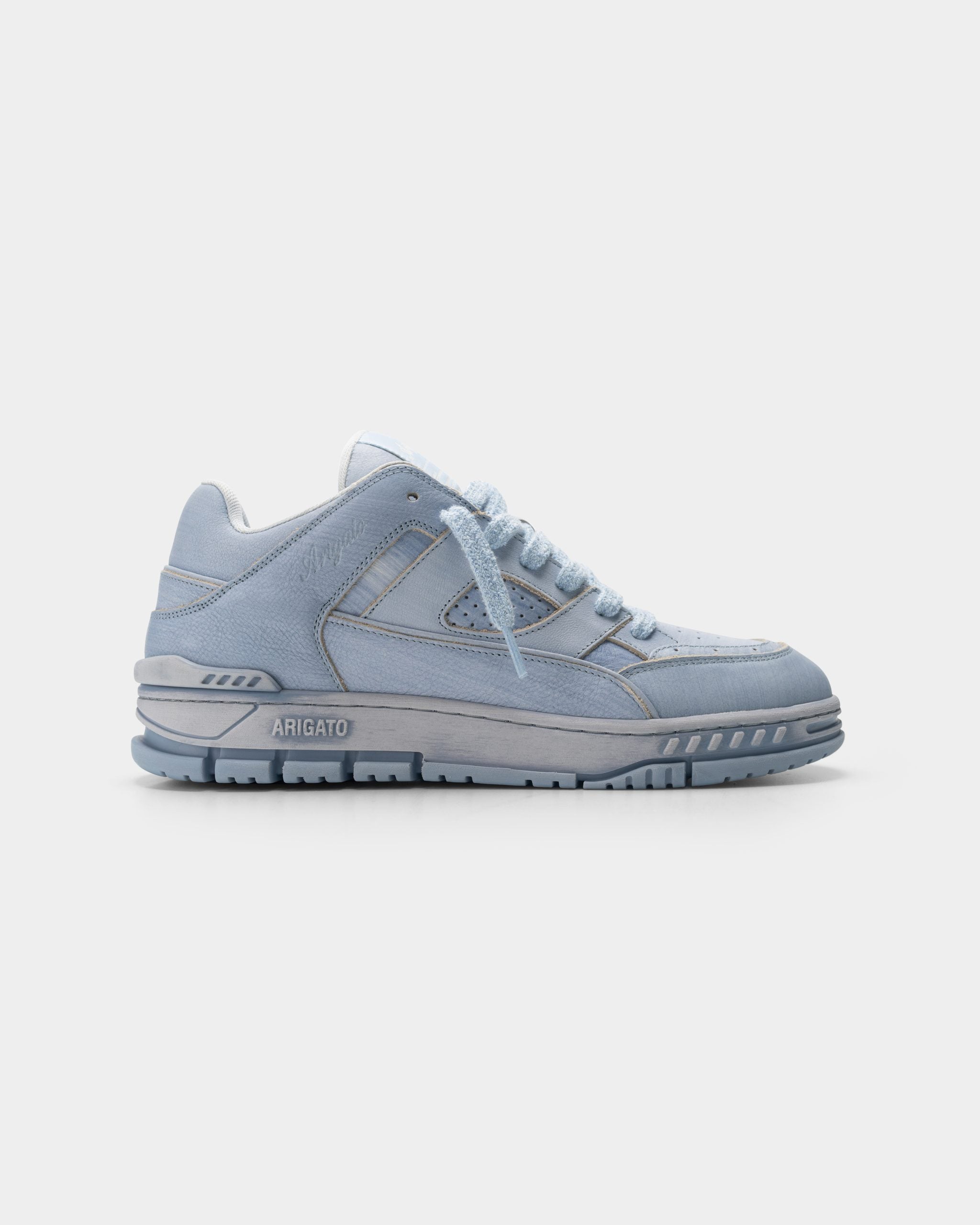 Axel Arigato Men's Area Lo Sneaker | F3167002-Light Blue/Light Blue