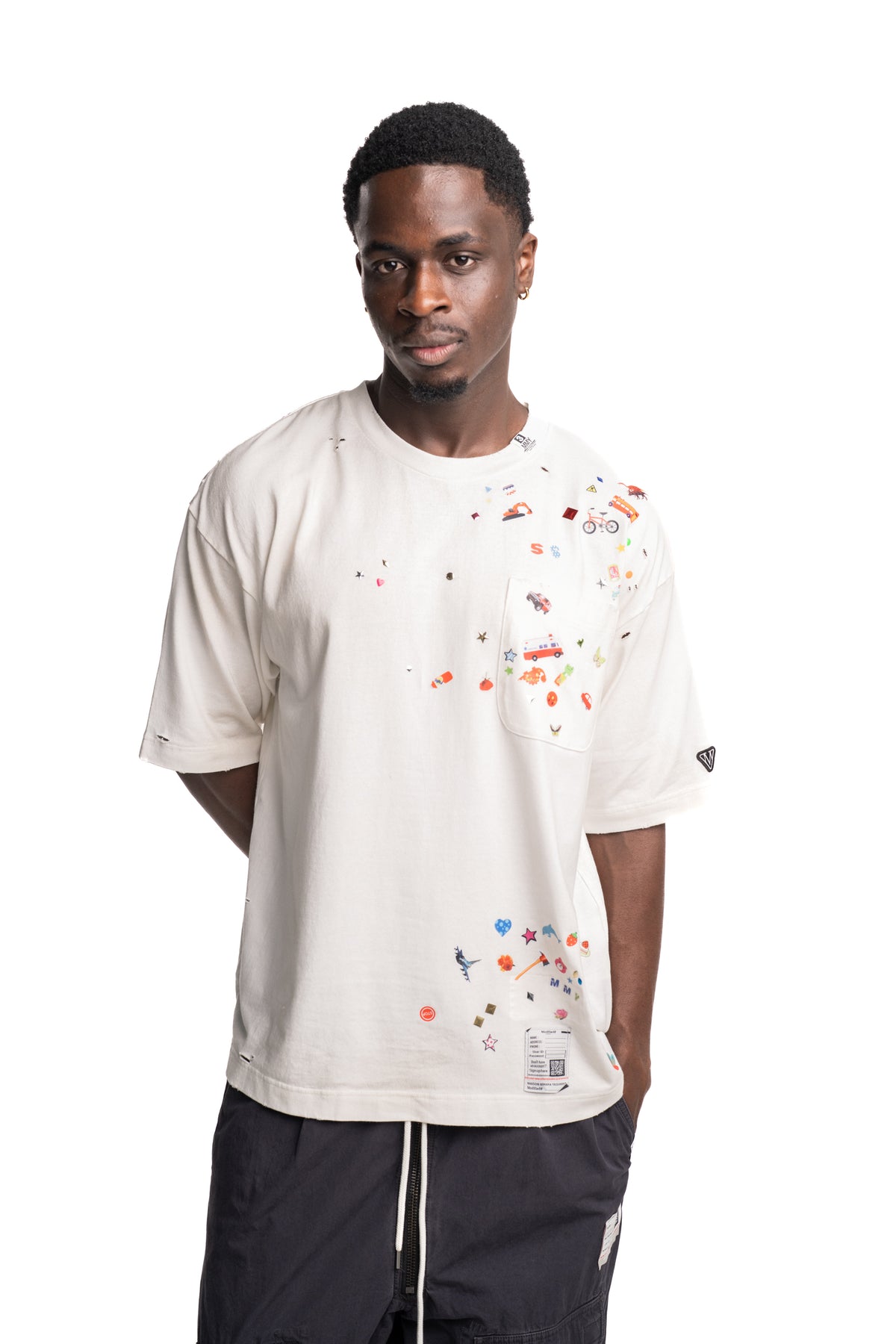 MMY Men's T Shirt | J16TS821-White