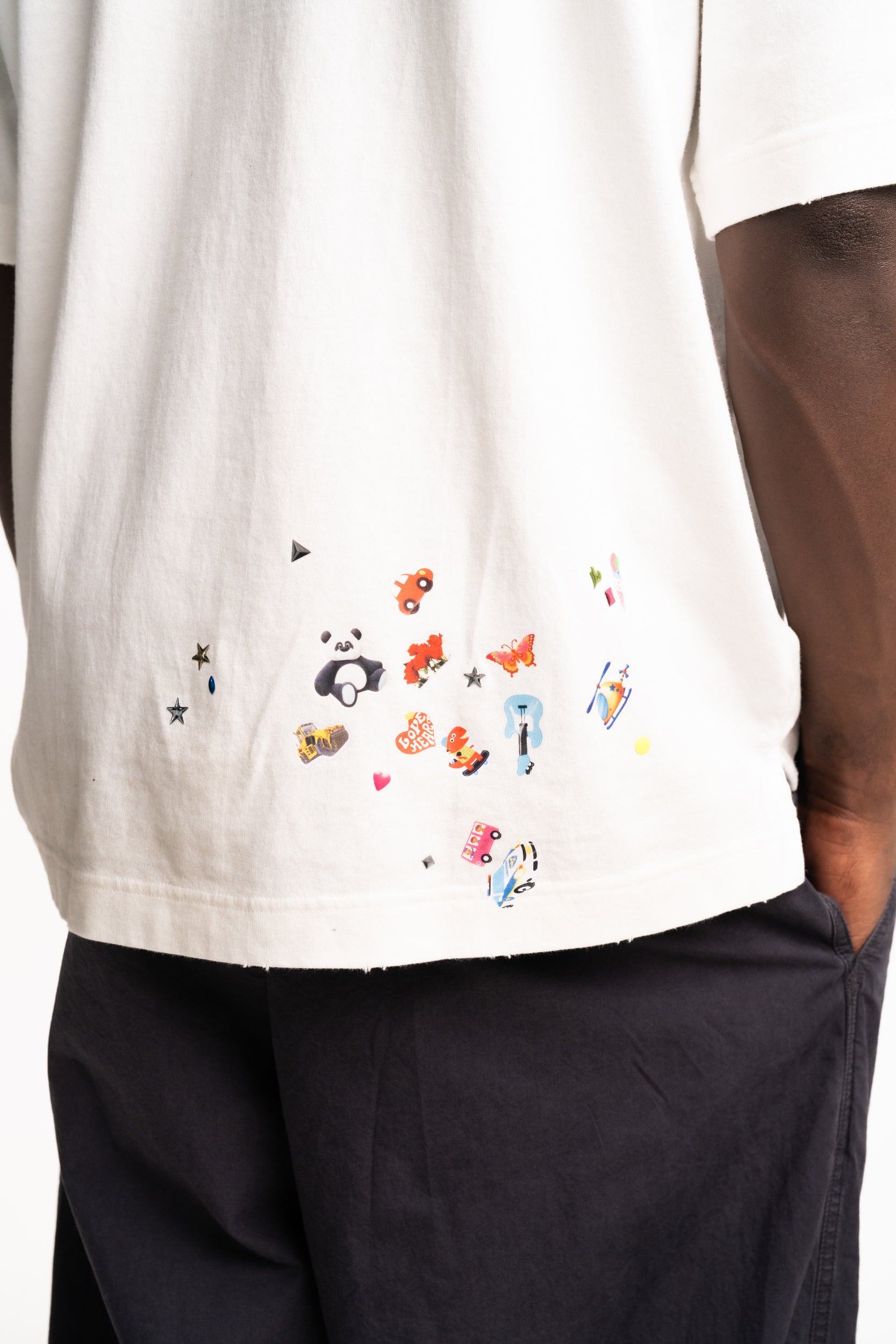 MMY Men's T Shirt | J16TS821-White