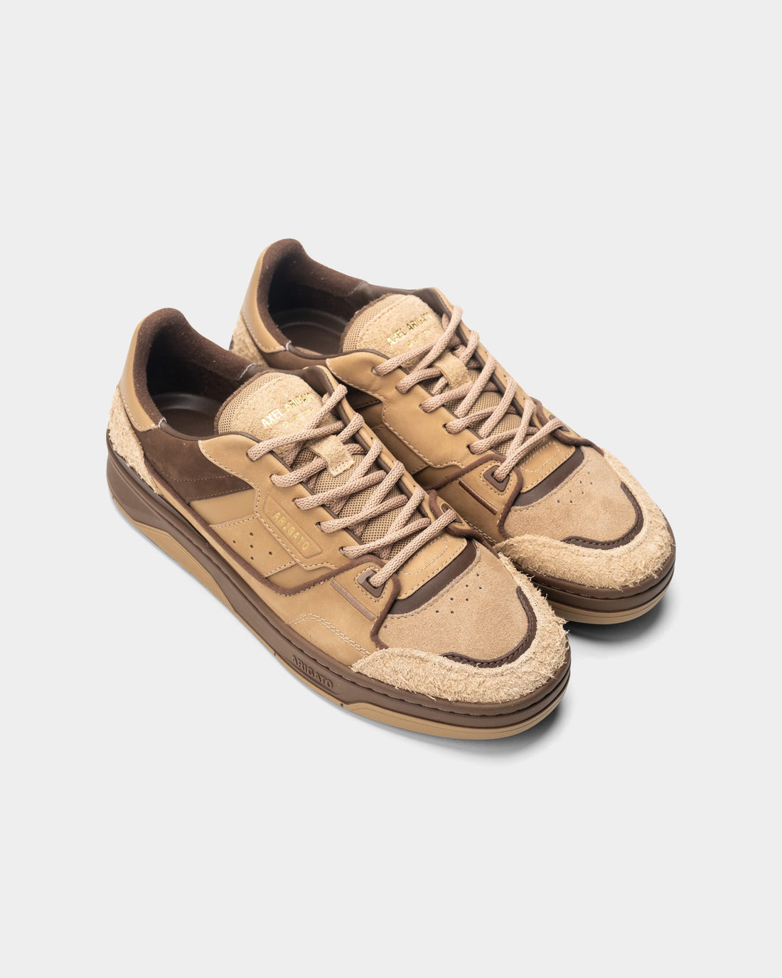 Axel Arigato Men's Clay Sneaker | F3239002-Tan/Dark Brown