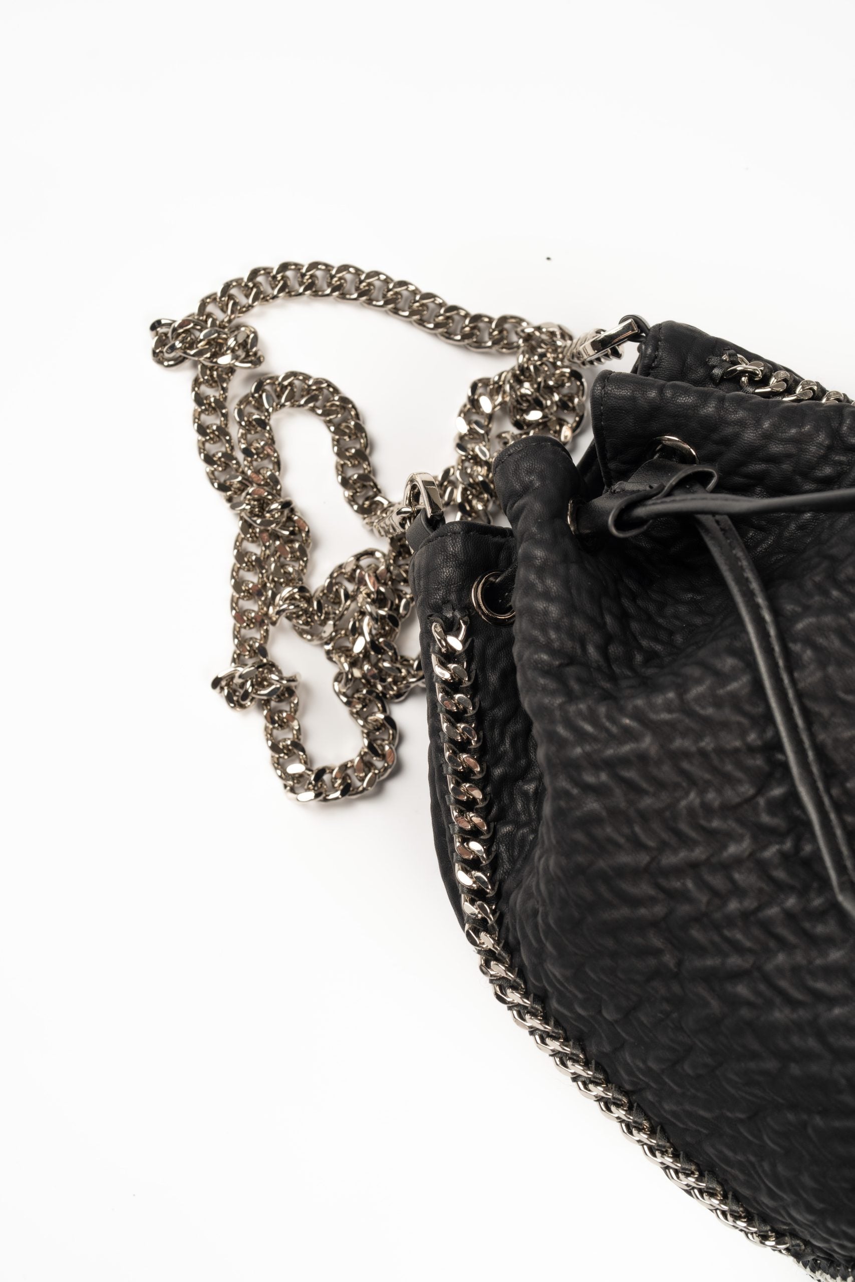 John Richmond Ladies Bucket Bag Kudiala | RWA25205BO9L-Black