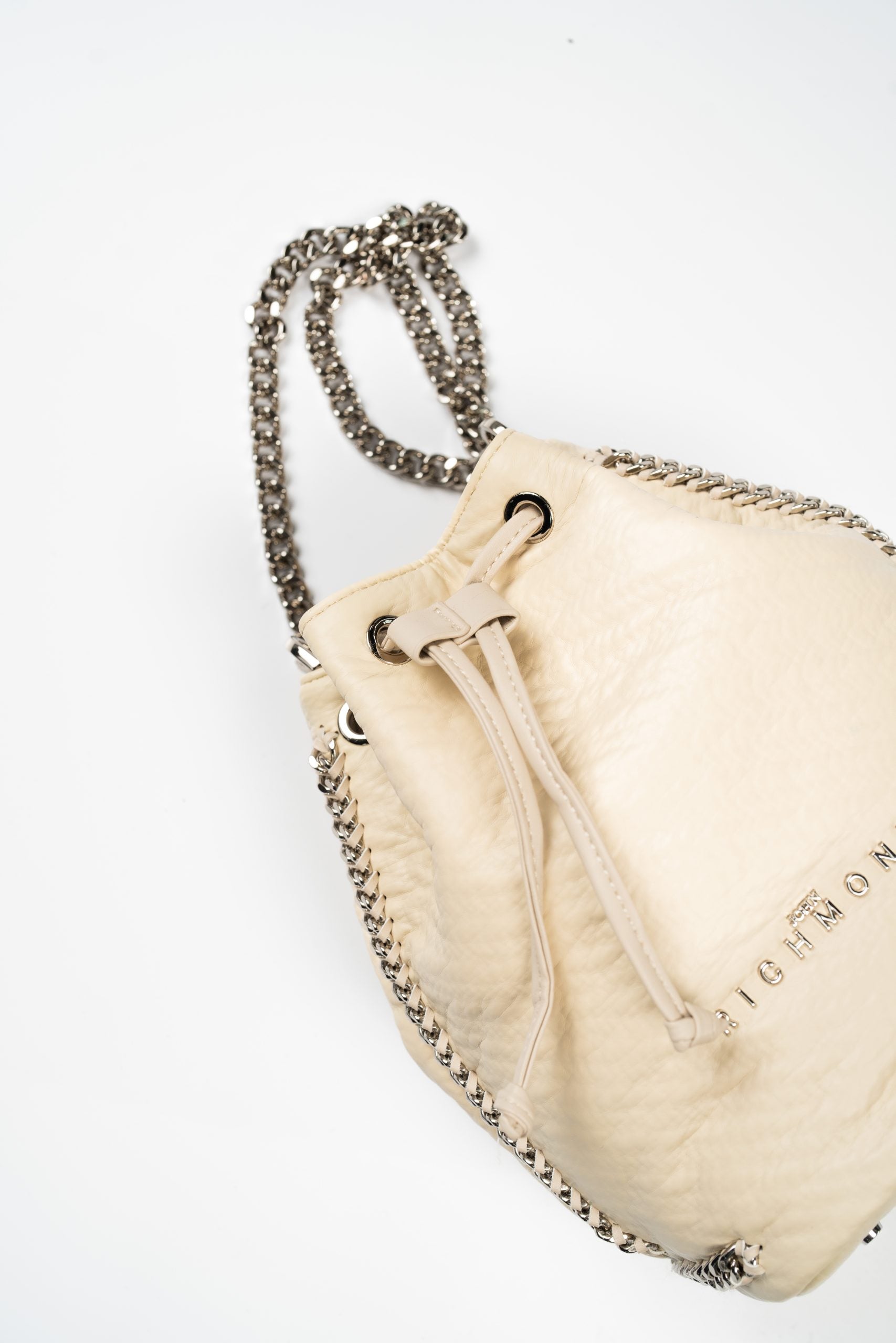 John Richmond Ladies Bucket Bag Kudiala | RWA25205BO9L-Bone