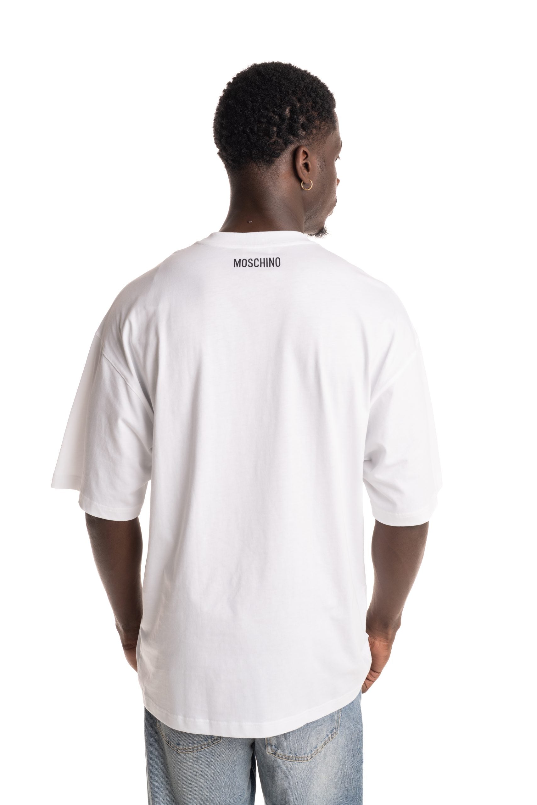 Moschino Men's Oversized Fit T Shirt | V0706-5241-1001