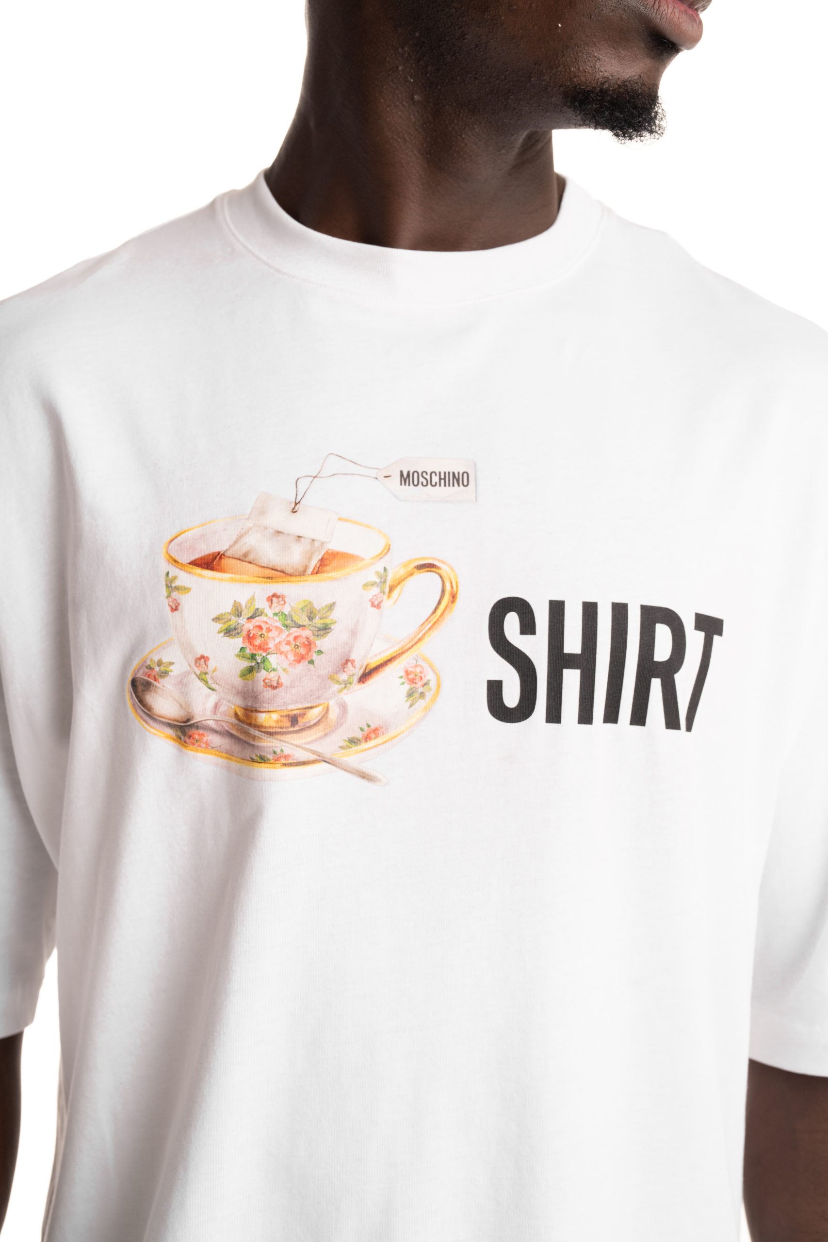 Moschino Men's Oversized Fit T Shirt | V0706-5241-1001