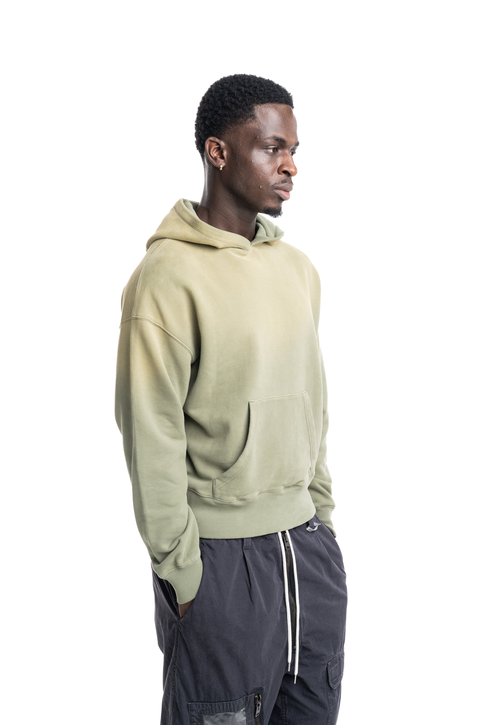 Axel Arigato Men's Grip Hoodie | A3842002-Deep Lichen Green