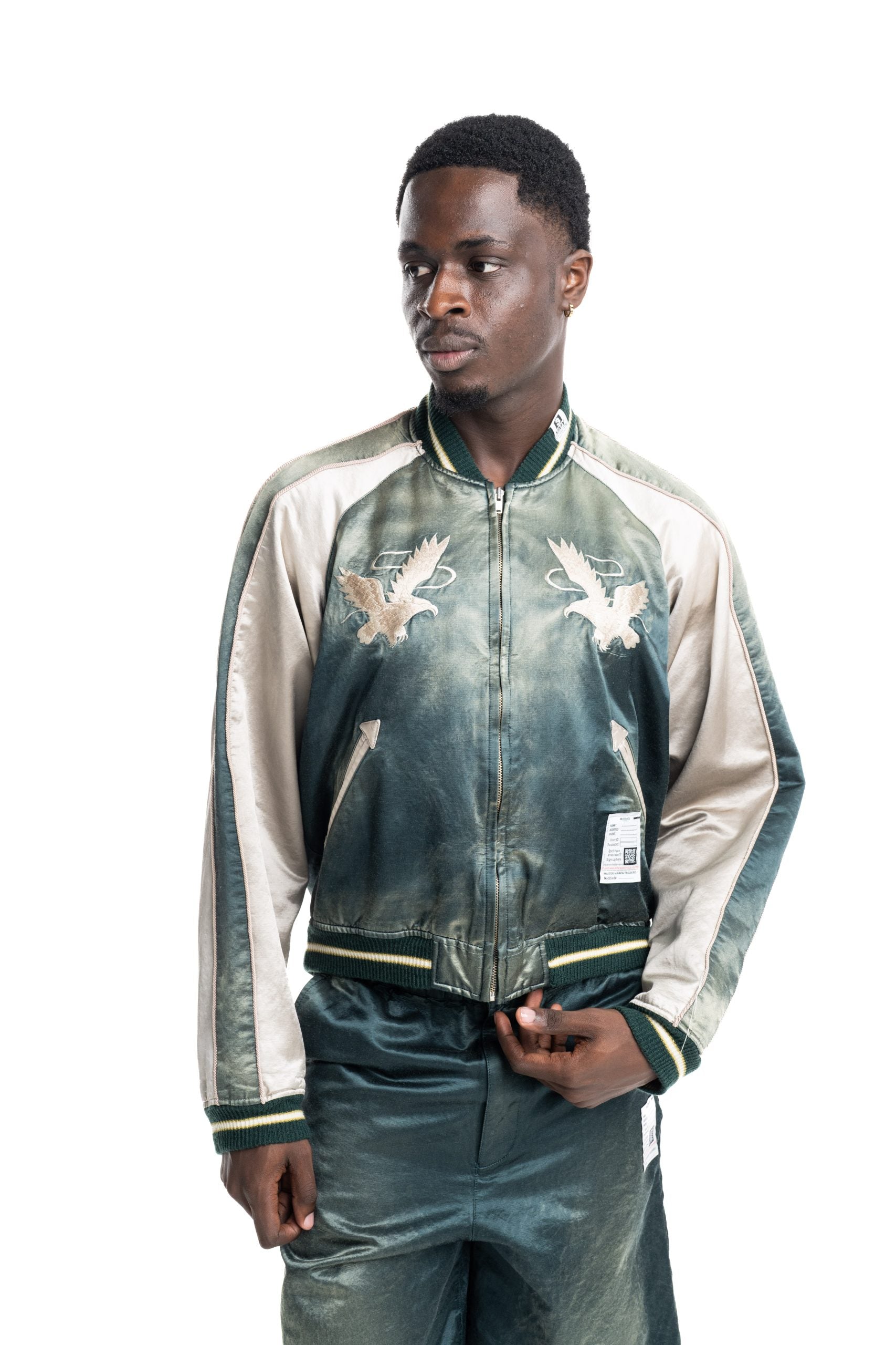MMY Men's Blouson | J16BL141-Dark Green