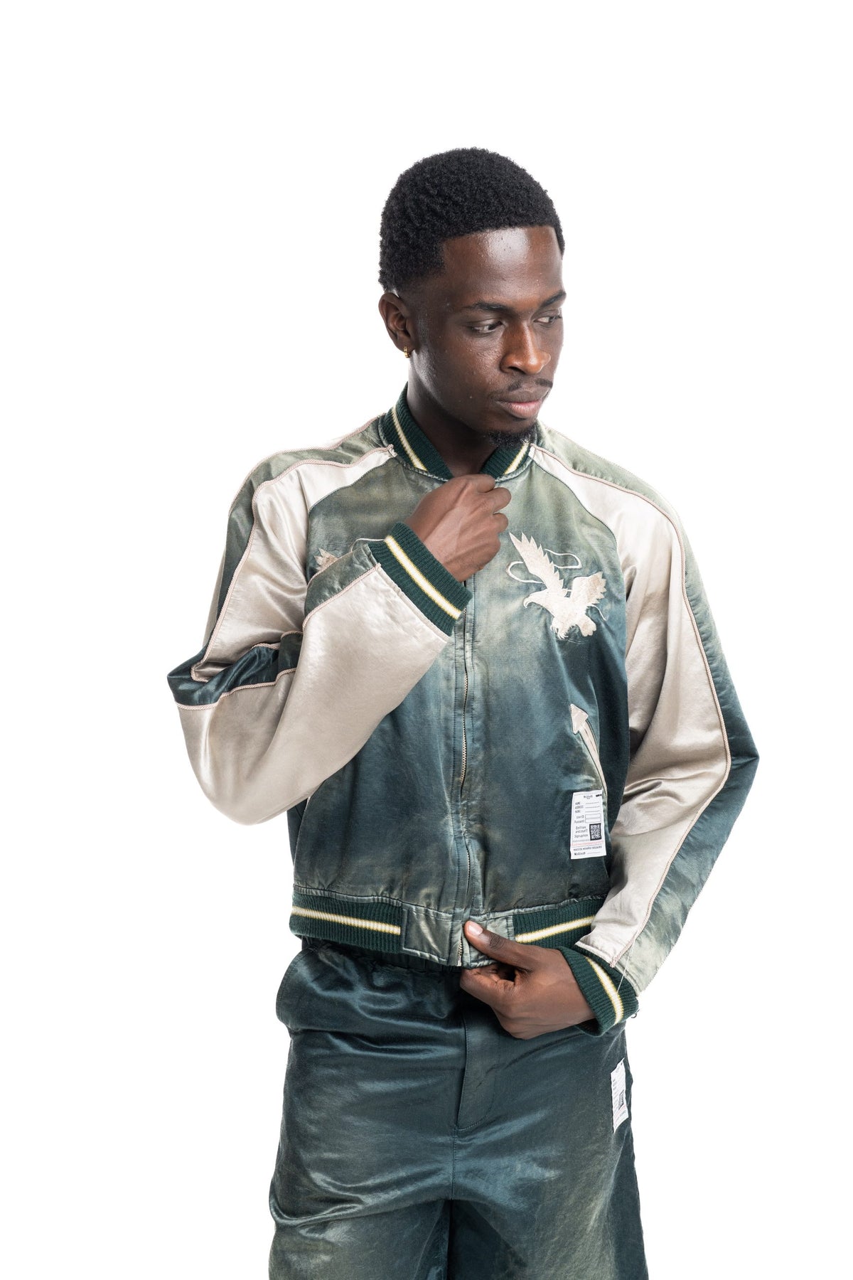MMY Men's Blouson | J16BL141-Dark Green