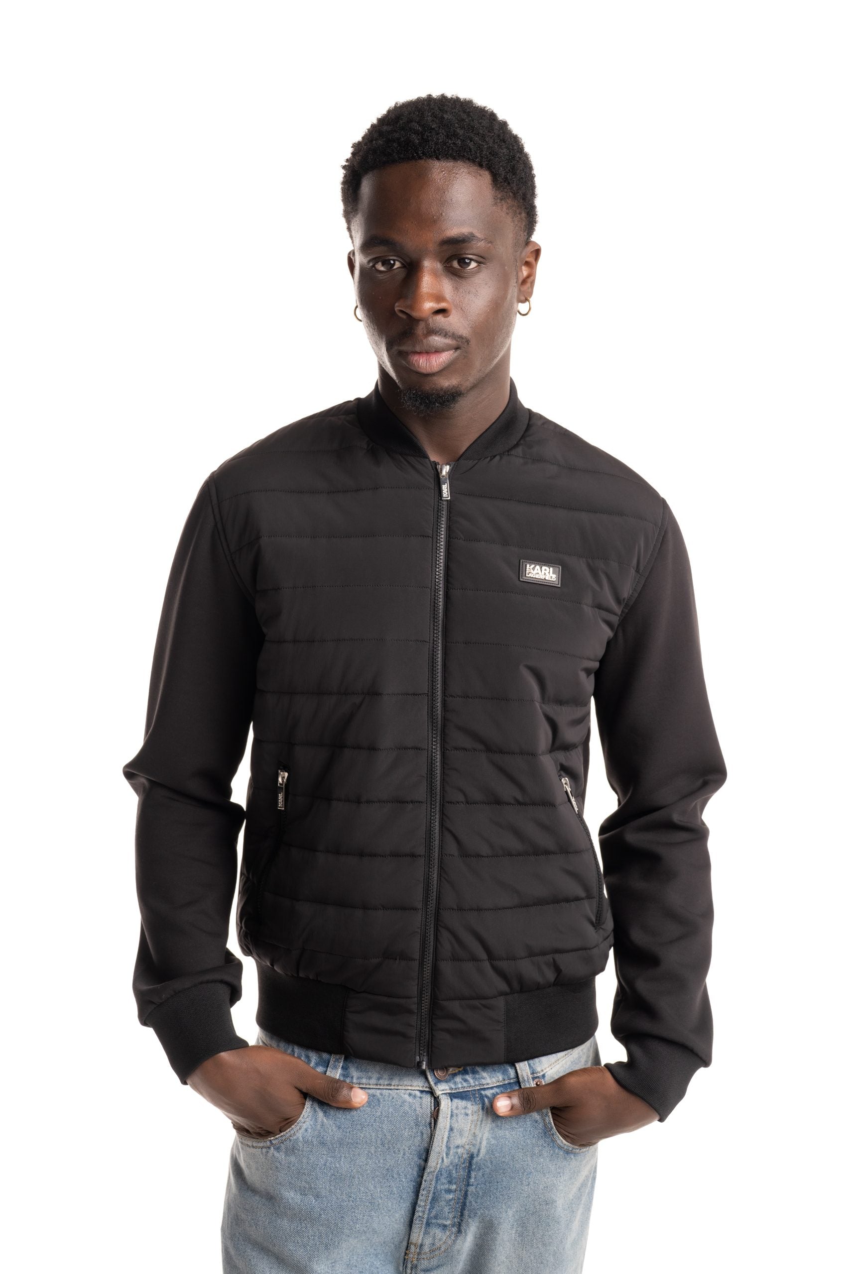 Karl Lagerfeld Mens Blouson Black | 505061562902-990