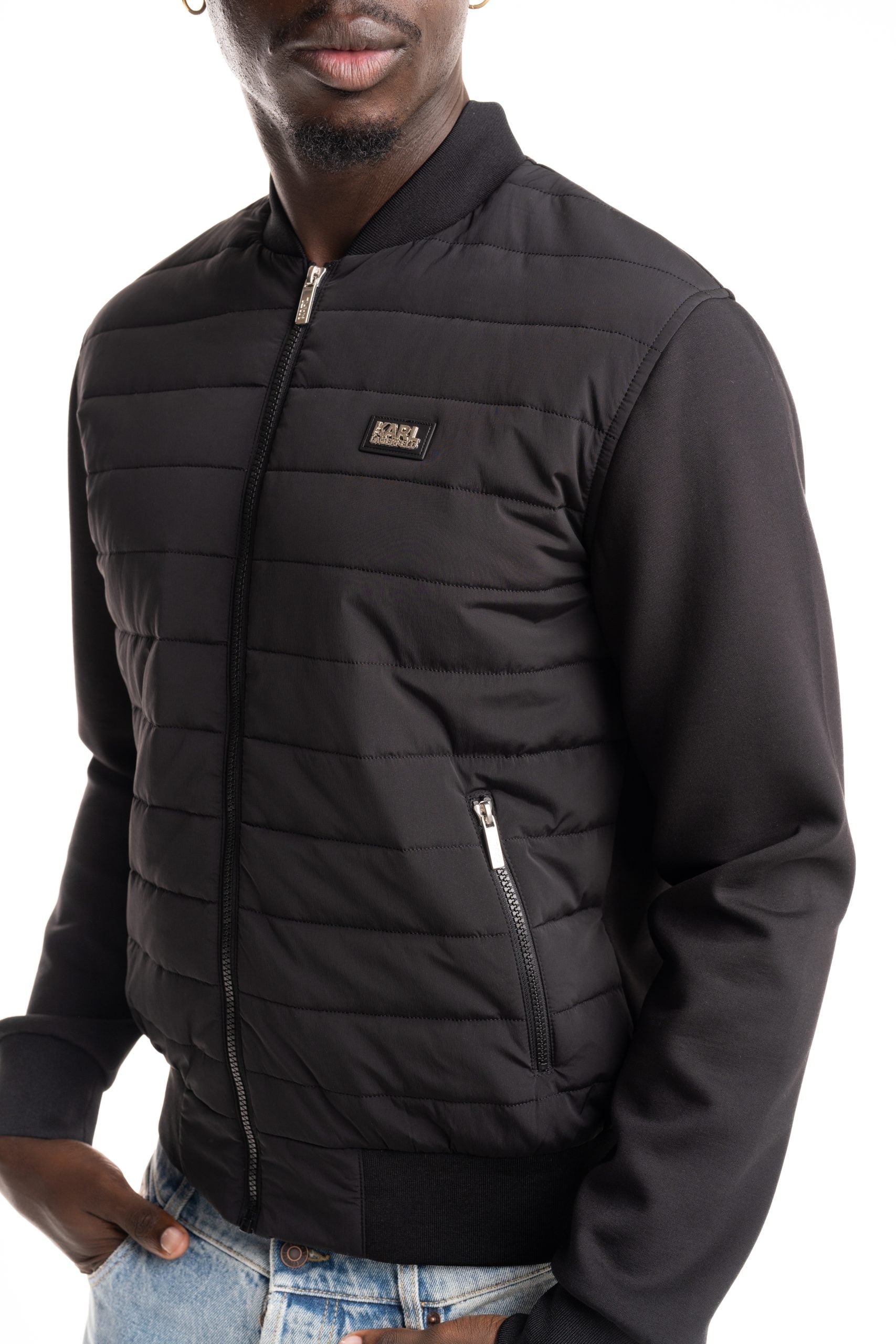 Karl Lagerfeld Mens Blouson Black | 505061562902-990