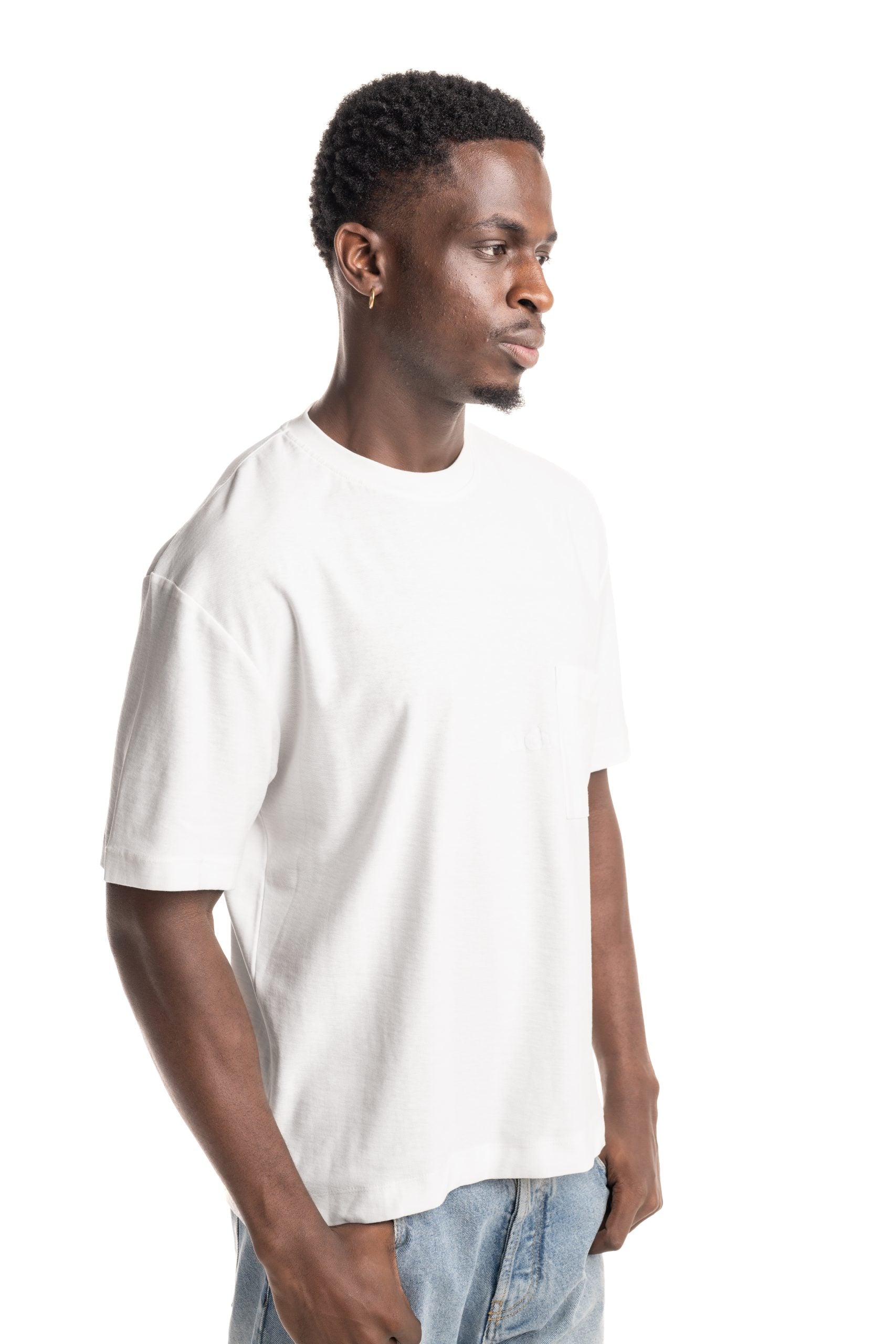 John Richmond Men's Kadiogo T Shirt | UMA25123TSP8-Off White