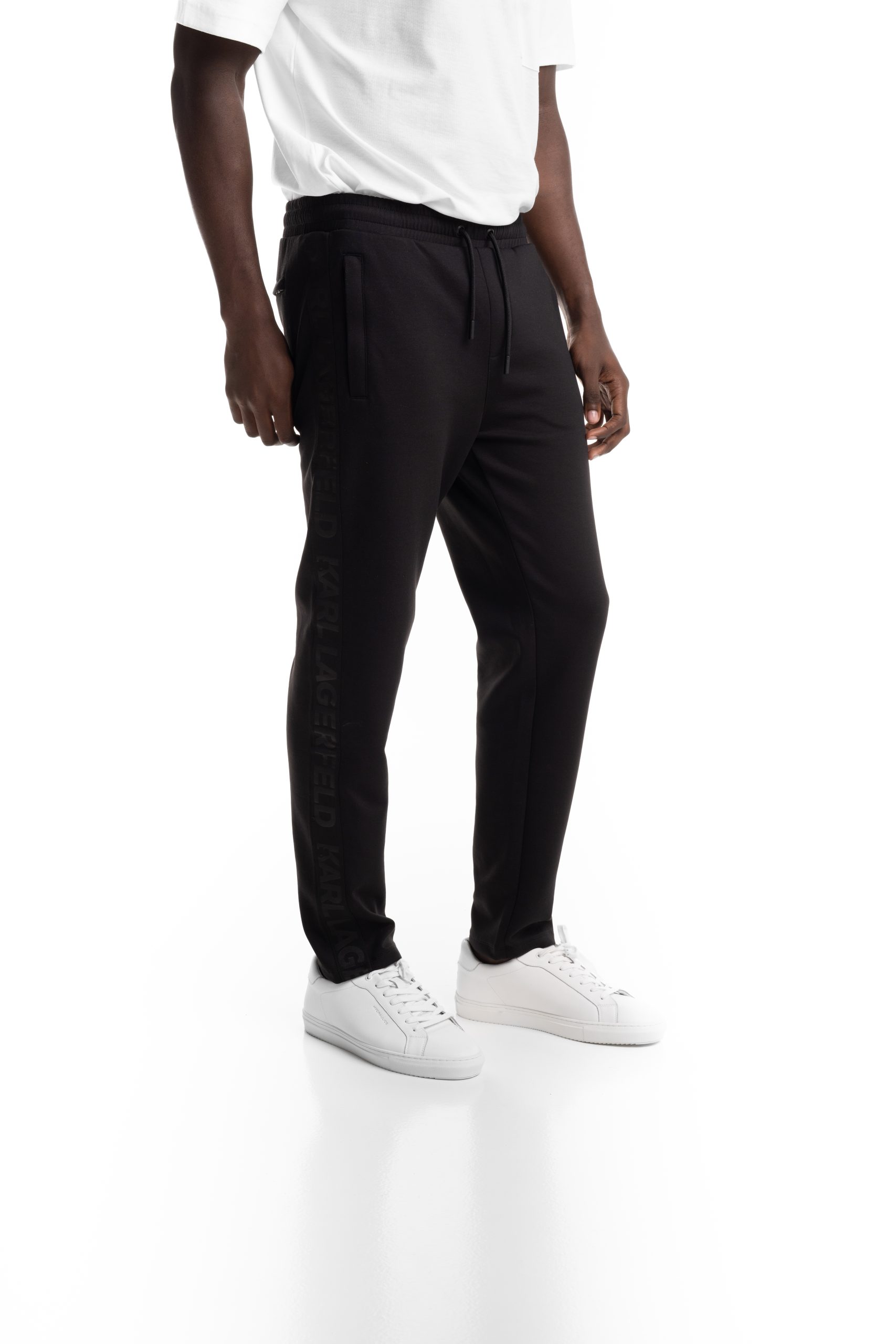 Karl Lagerfeld Mens Sweatpants Black | 705016562901-990