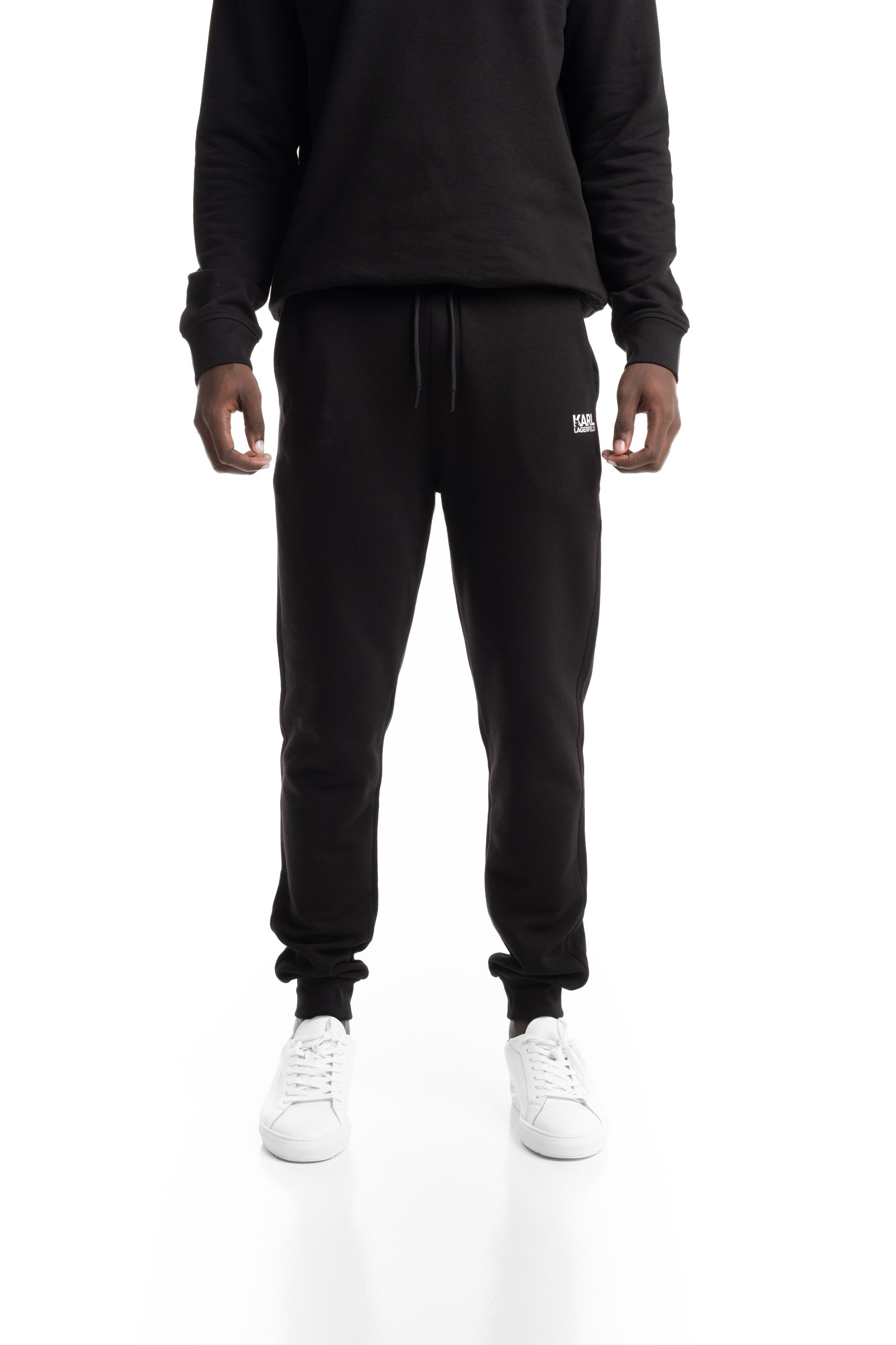 (Core) Karl Lagerfeld Mens Sweatpants Black | 705782562917-990