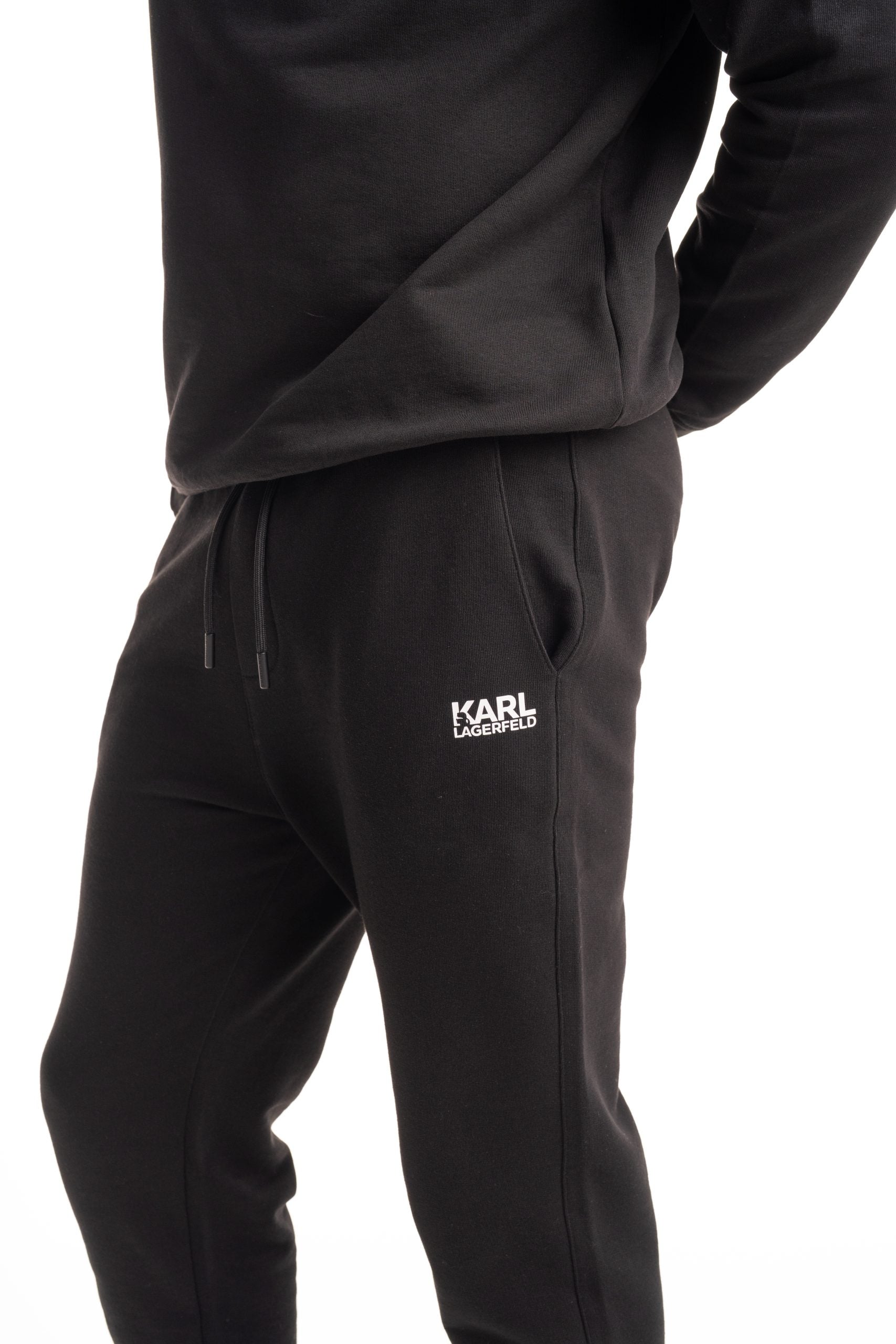 (Core) Karl Lagerfeld Mens Sweatpants Black | 705782562917-990