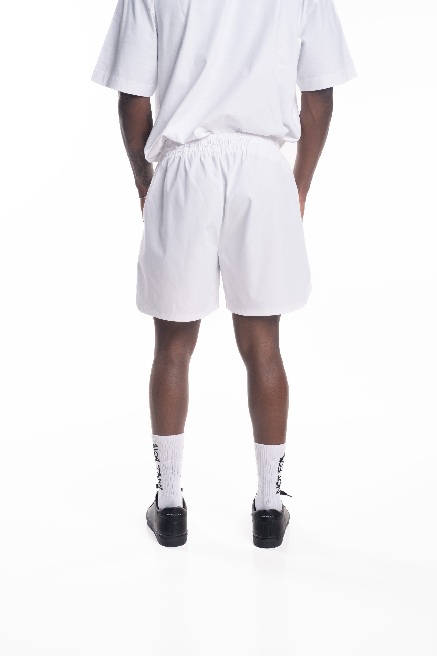 Hydraulics Logo Shorts White |
