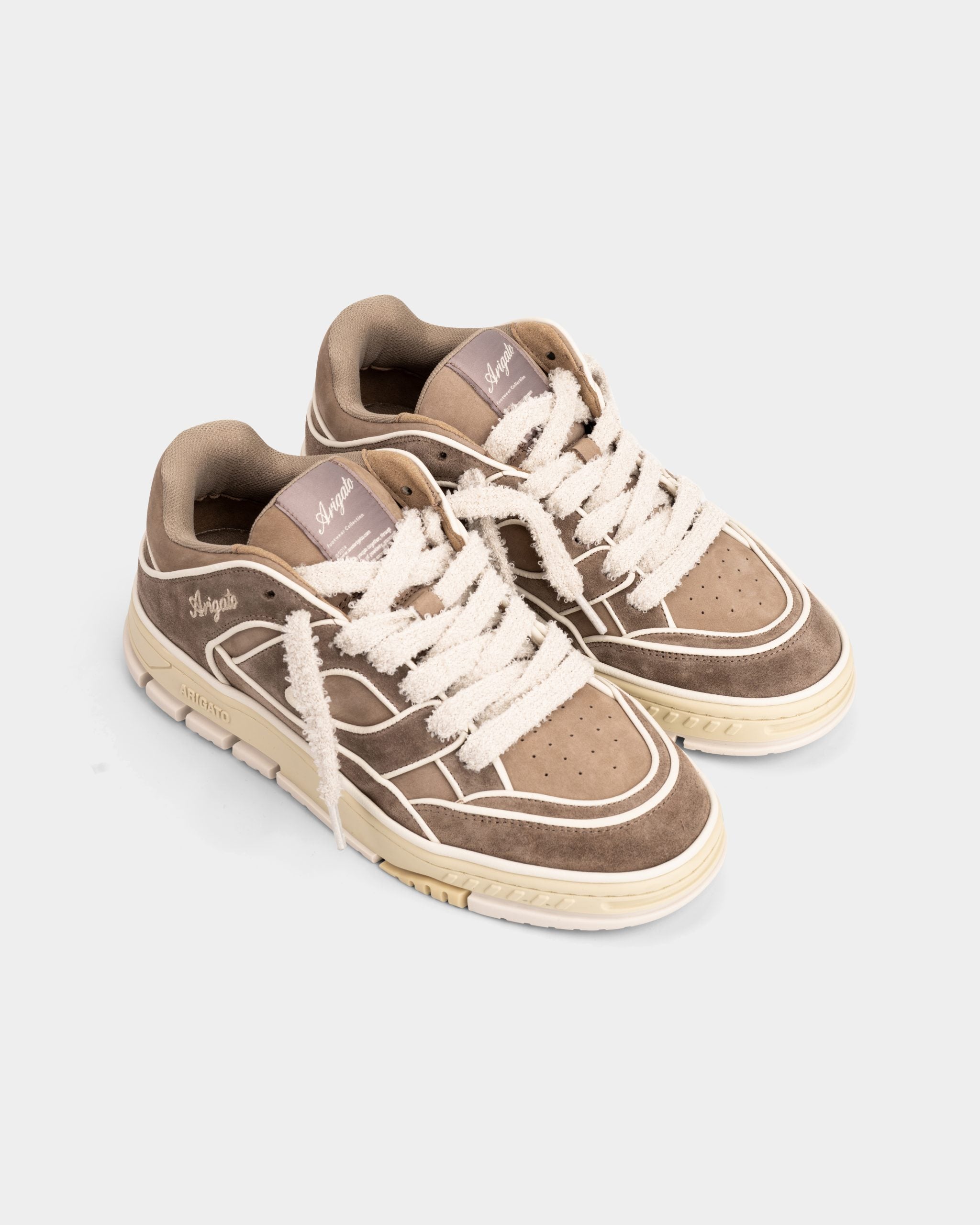 Axel Arigato Men's Area Lo Sneaker | F3218003-Taupe/Light Beige