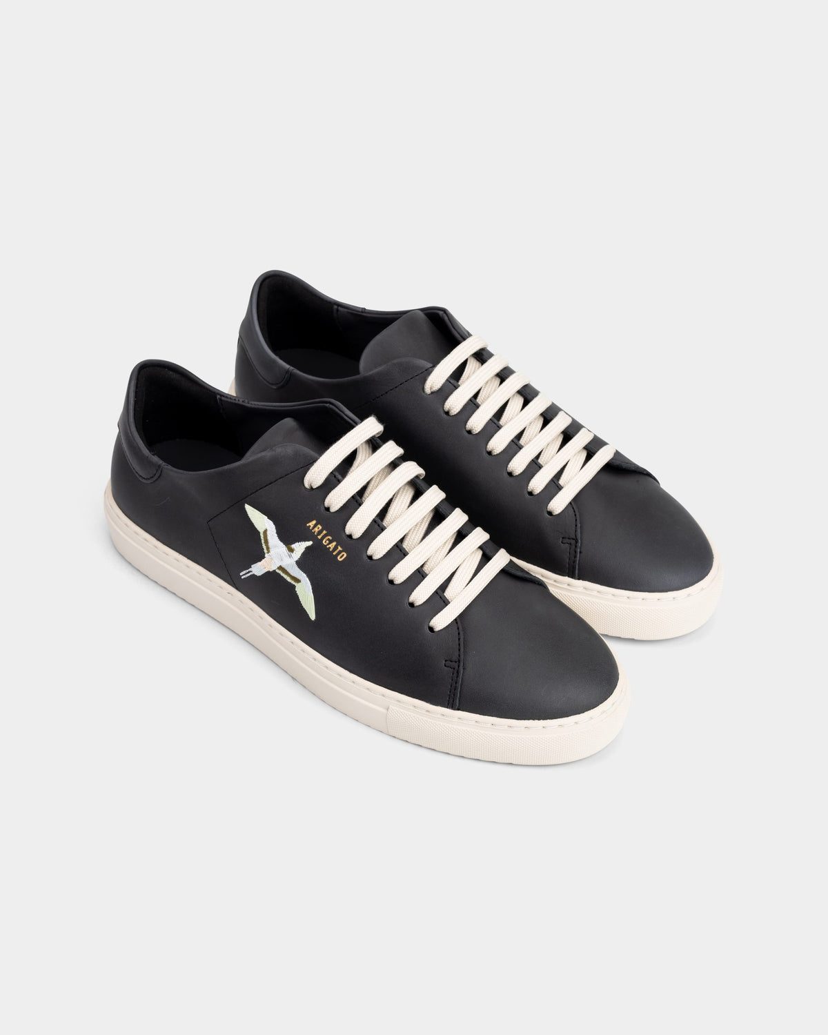 Axel Arigato Men's Clean 90 B Bird Sneaker | F3601002-Off Black/Off White