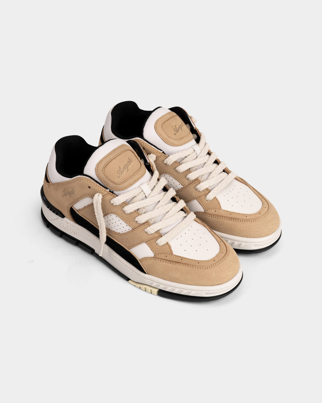 Axel Arigato Men's Area Lo Sneaker | F3588001-Tan/Black