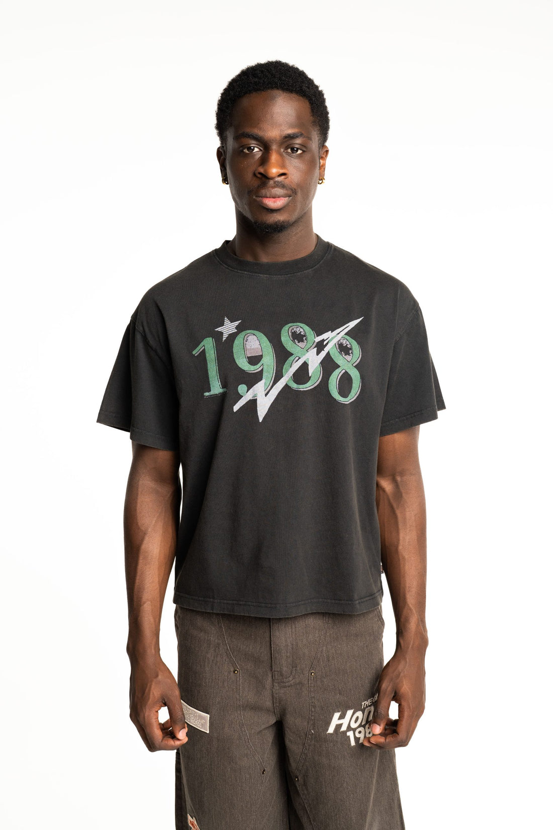 Honor The Gift Men's 1988 T Shirt HTG250240 BLK