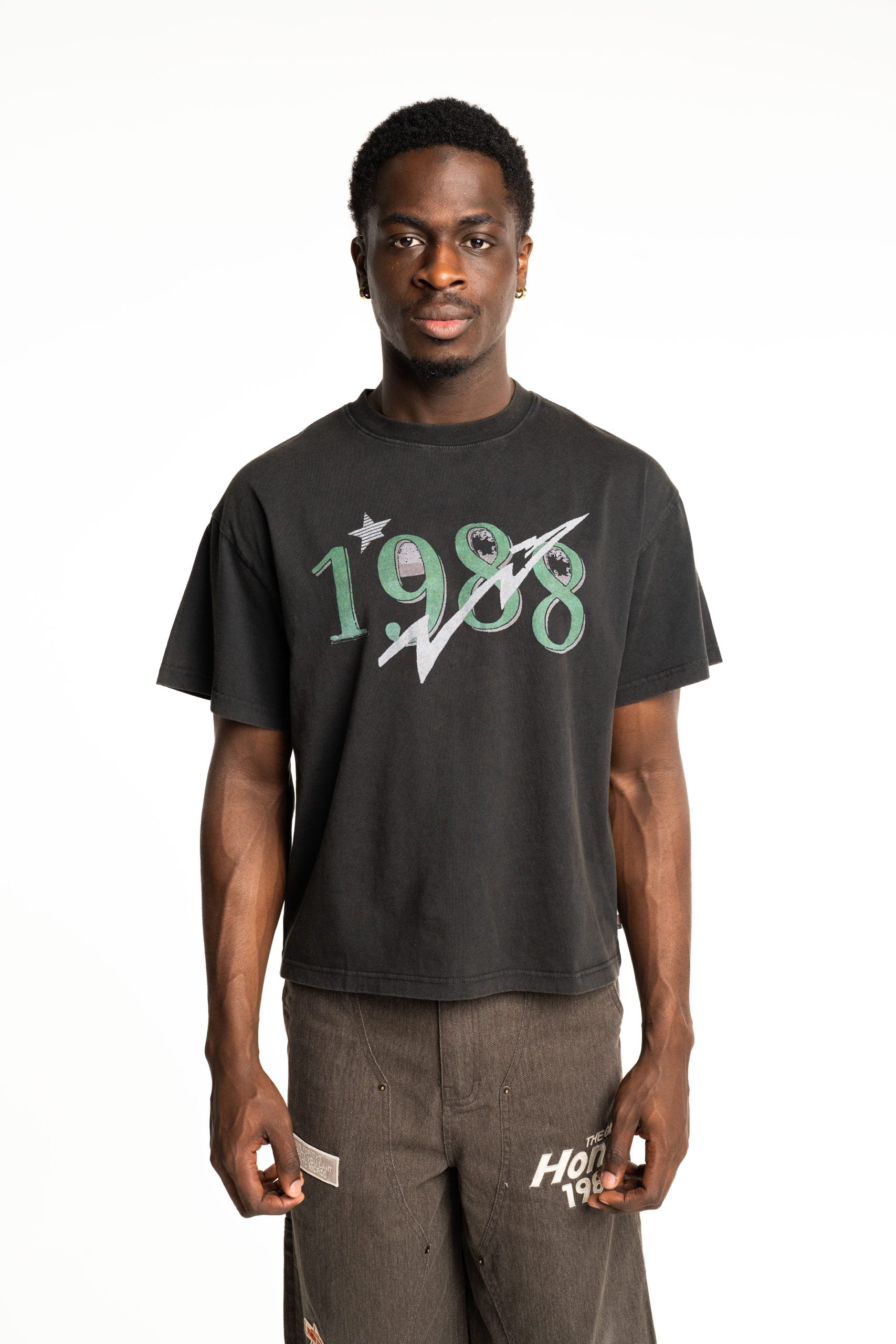 Honor The Gift Men's 1988 T Shirt HTG250240 BLK