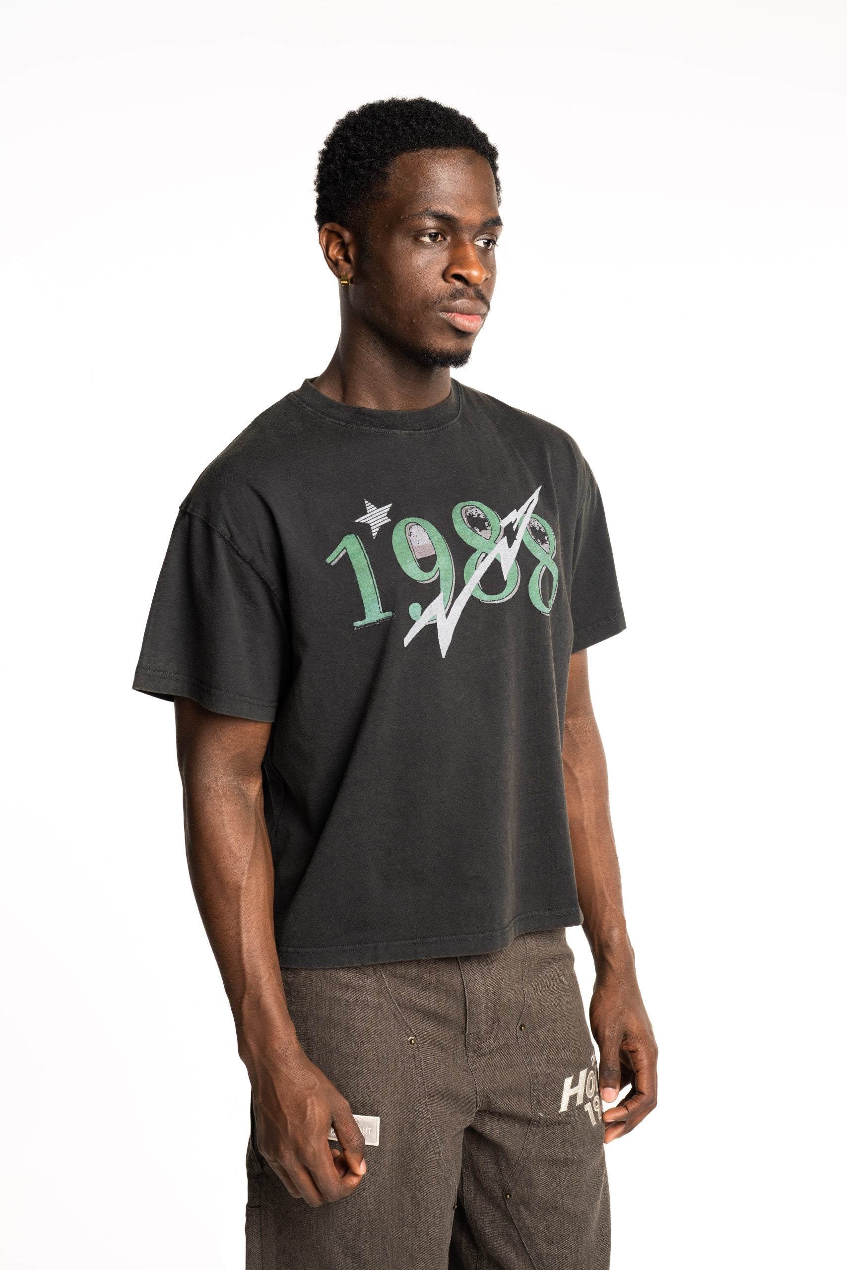 Honor The Gift Men's 1988 T Shirt HTG250240 BLK