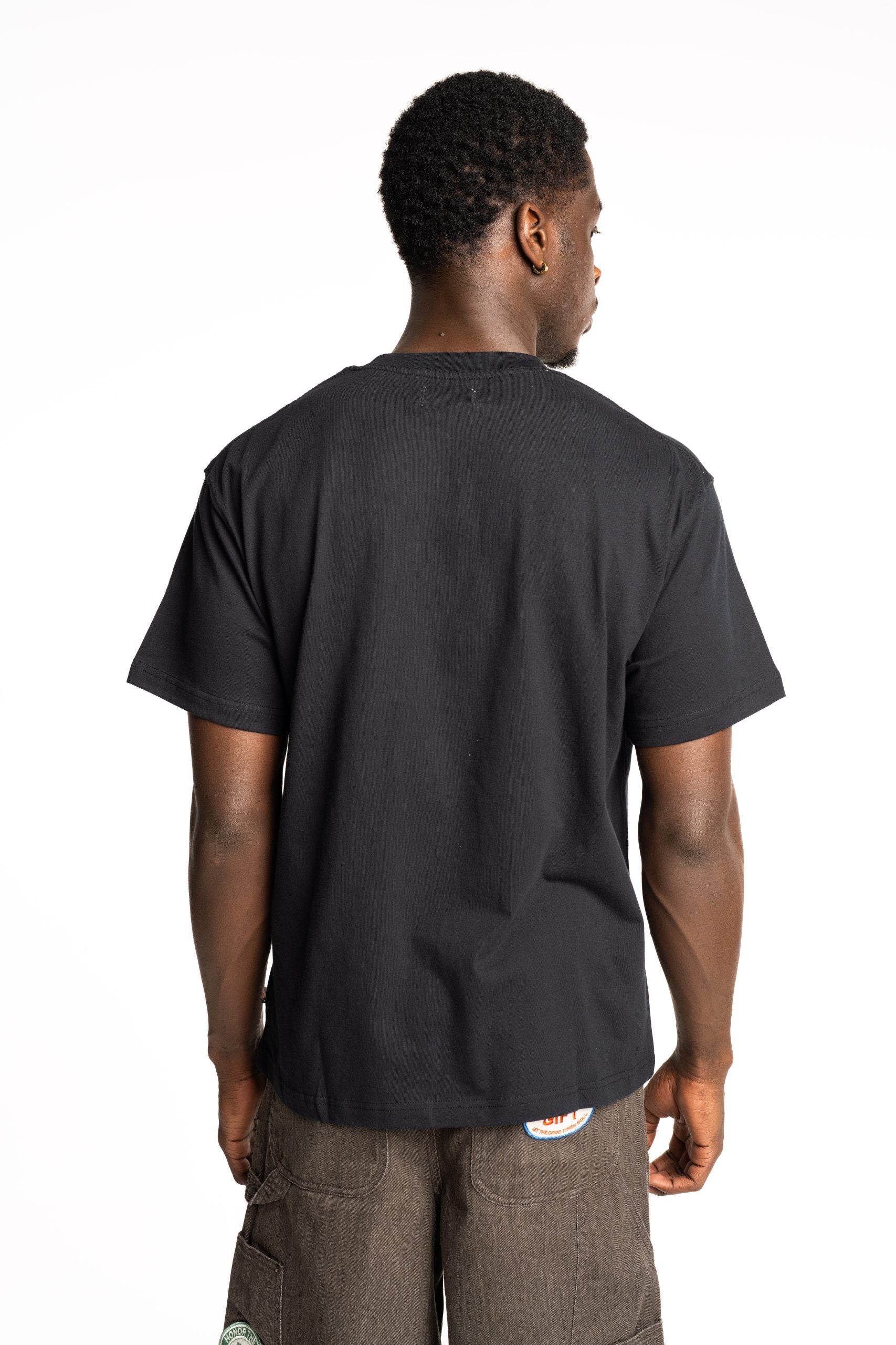 Honor The Gift Men's Block Party T Shirt HTG250243 BLK