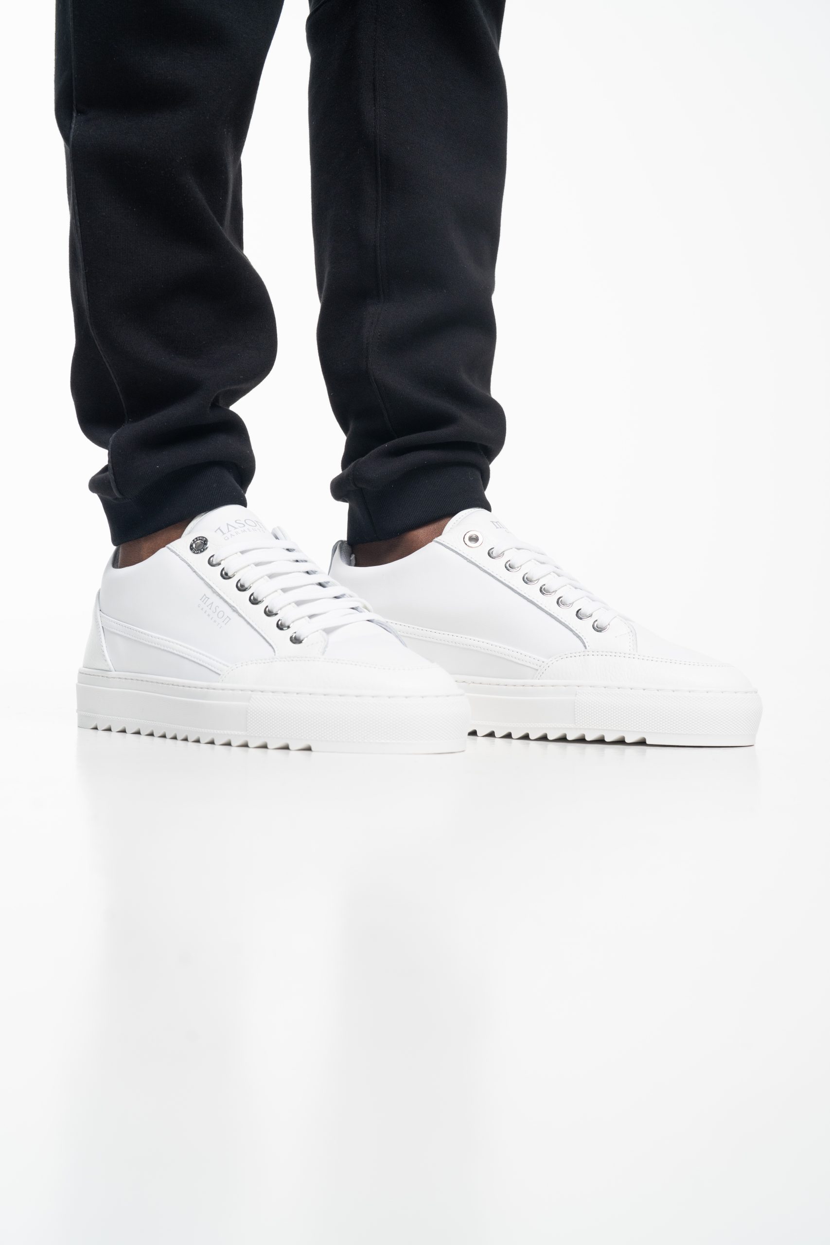 Mason Garments Tia Bicolore | MG52-4A-White