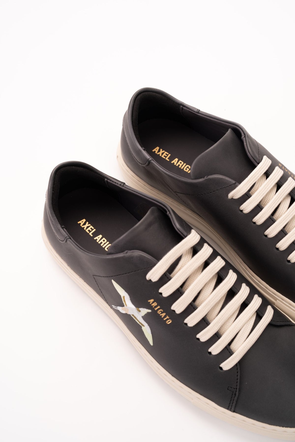 Axel Arigato Men's Clean 90 B Bird Sneaker | F3601002-Off Black/Off White