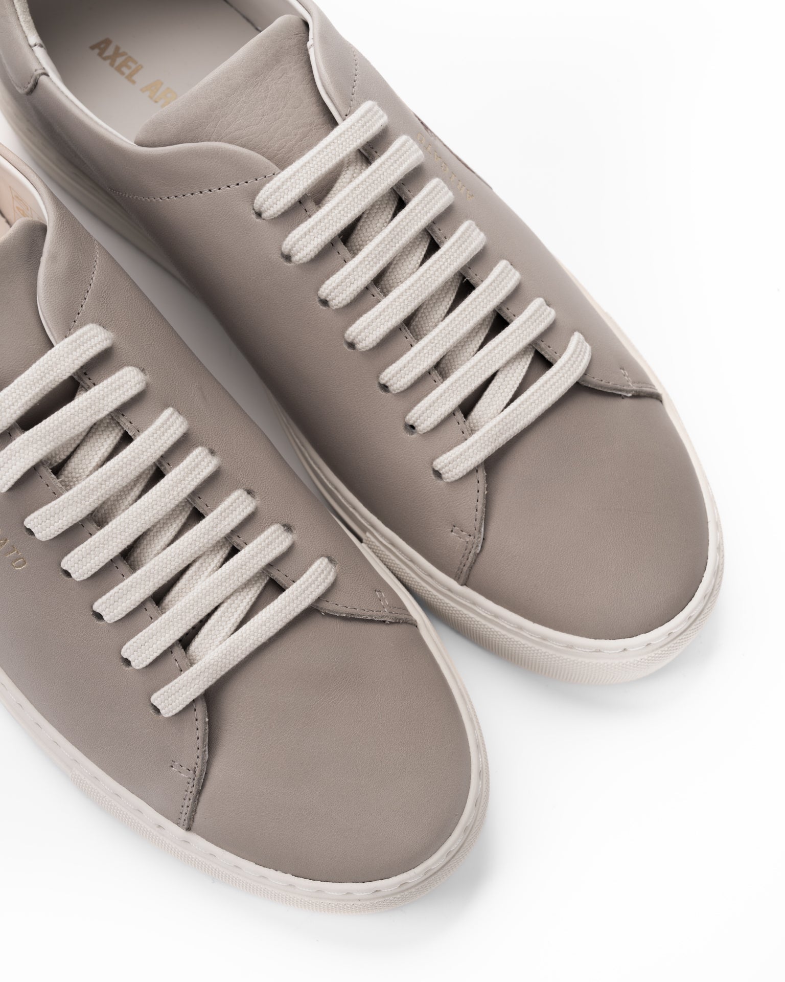 Axel Arigato Men's Clean 90 B Bird Sneaker | F3601001-Light Taupe/Burgundy