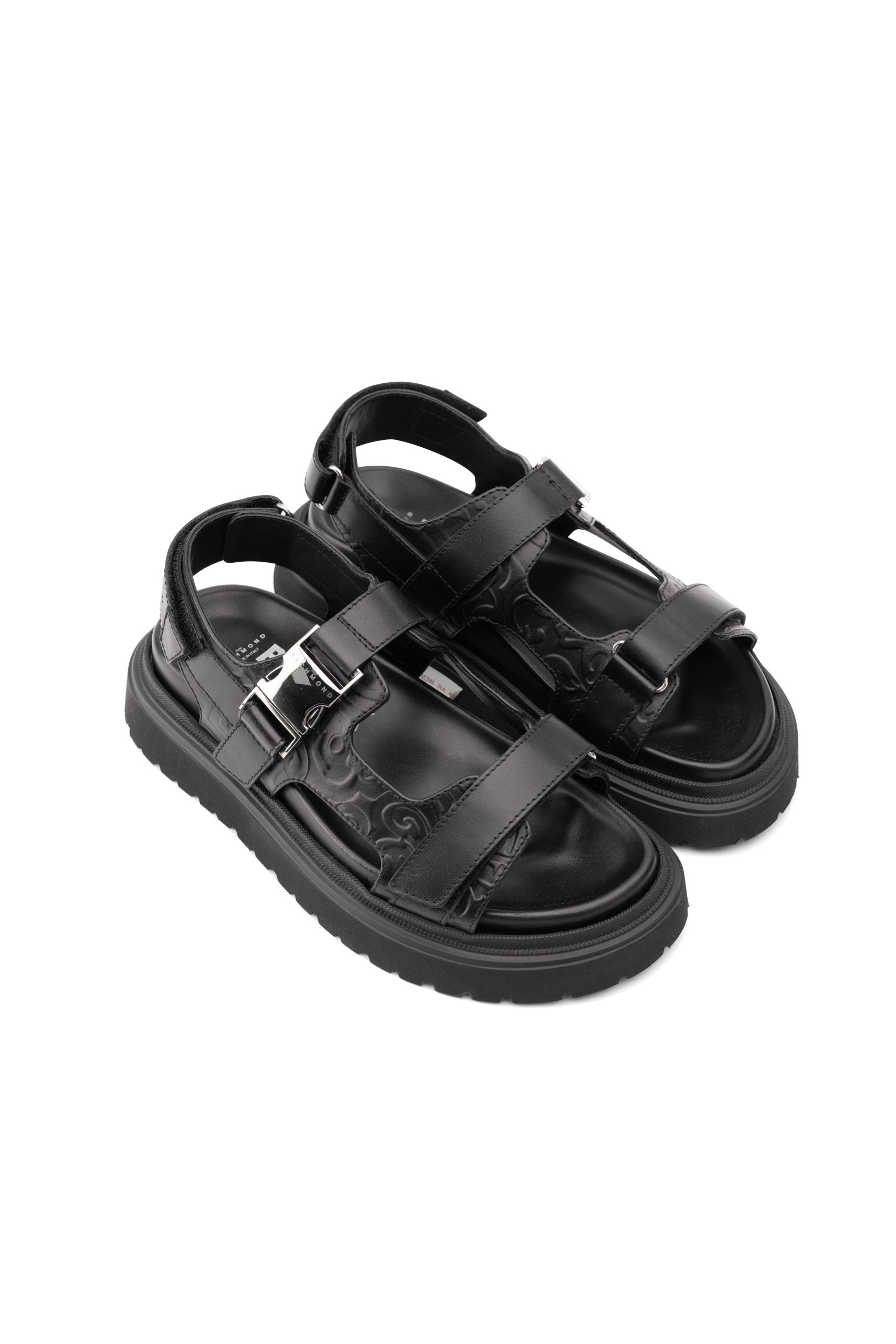 John Richmond Men's Sandal Pasha Embossed Tattoo 27543 A