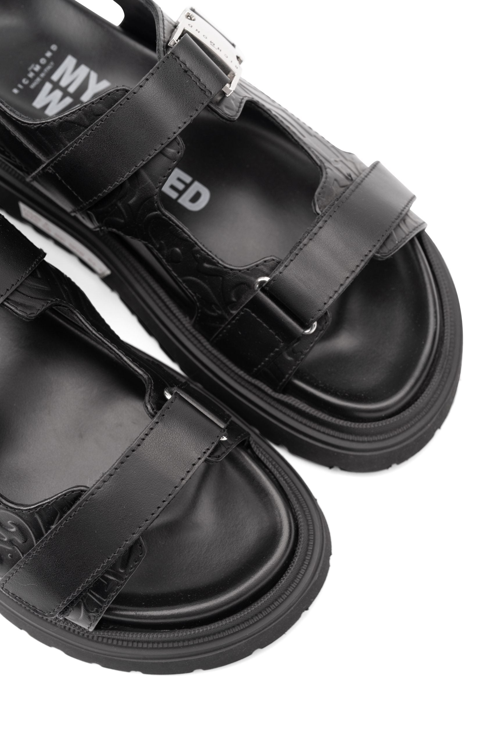 John Richmond Men's Sandal Pasha Embossed Tattoo 27543 A