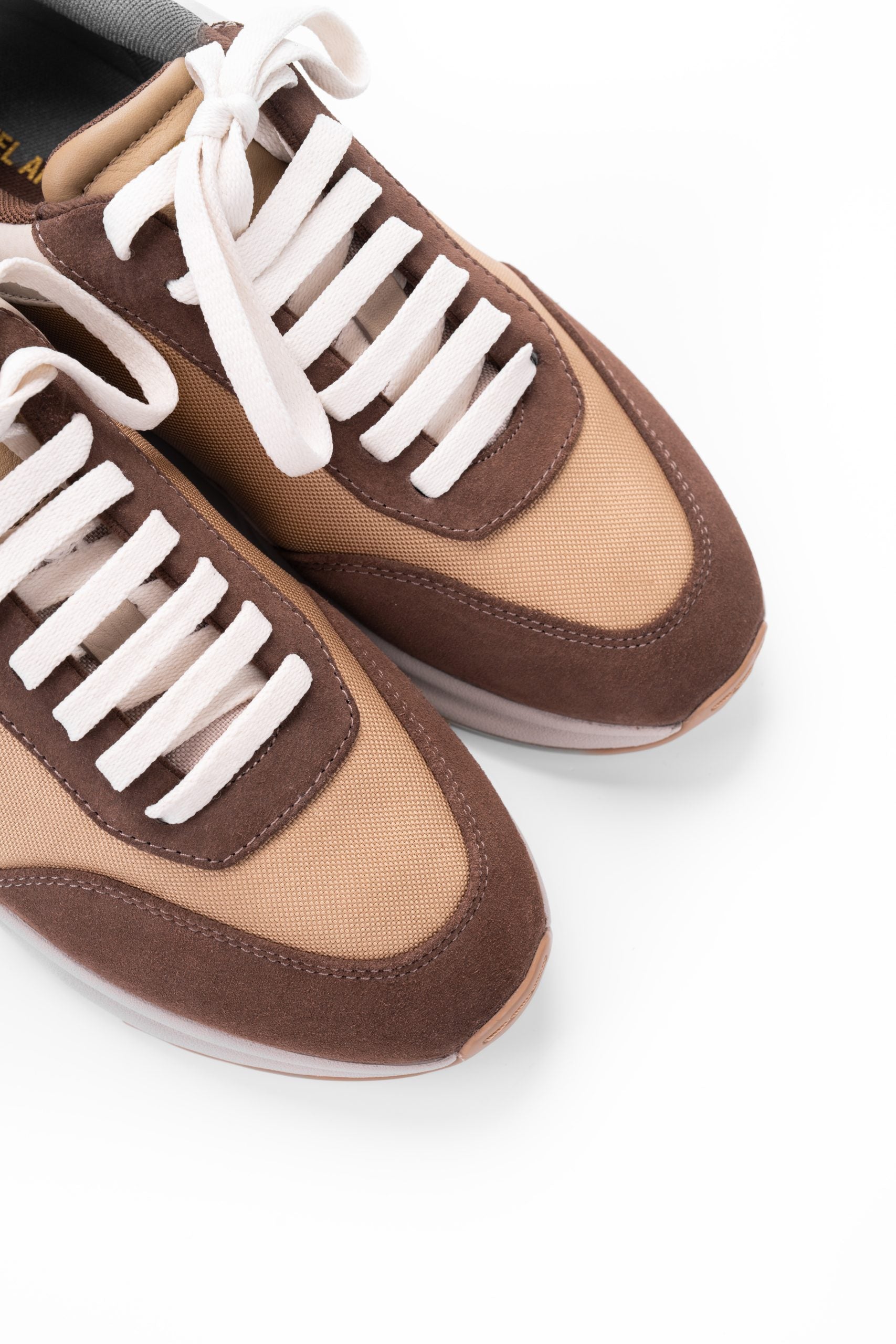 Axel Arigato Men's Genesis Neo Runner | F3572001-Tan/Dark Brown