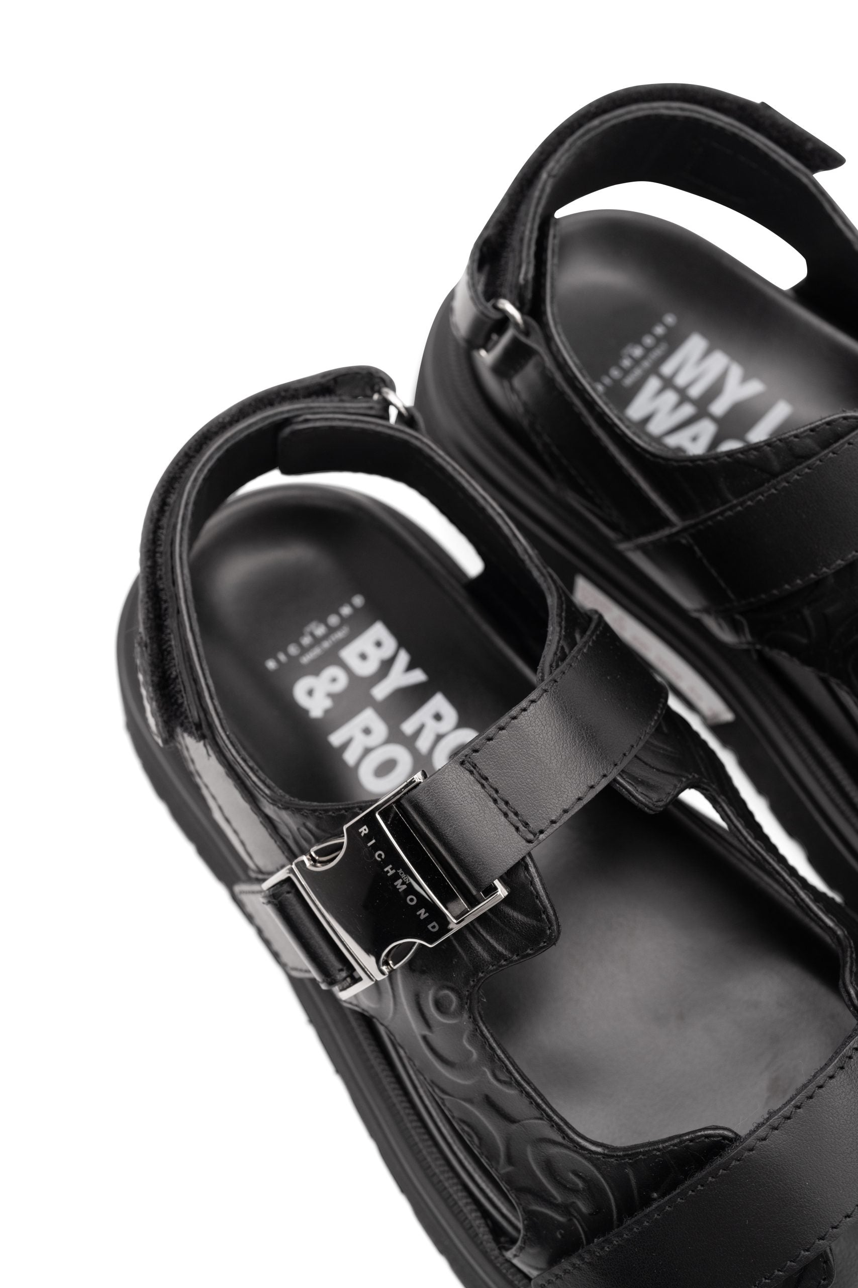 John Richmond Men's Sandal Pasha Embossed Tattoo 27543 A