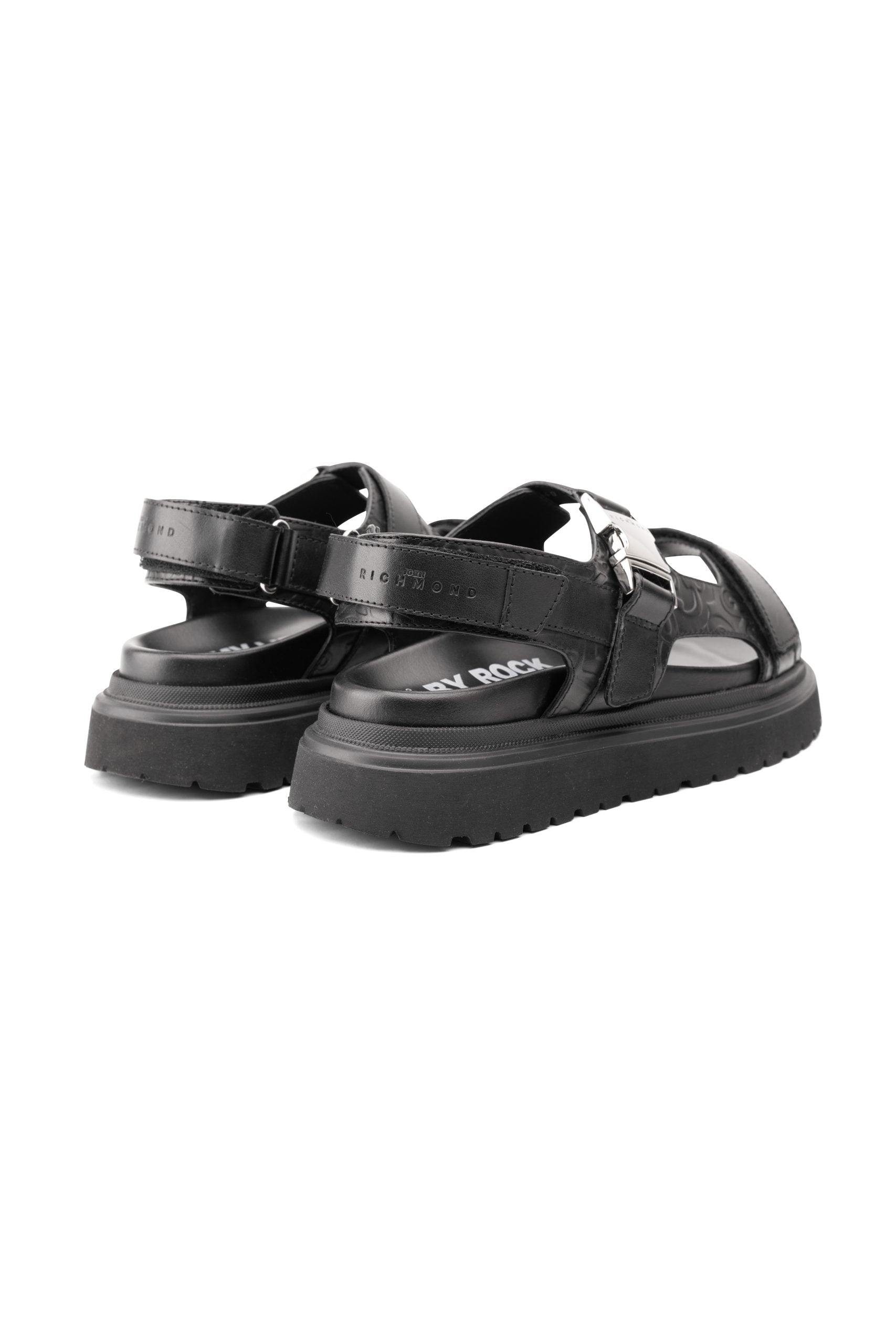 John Richmond Men's Sandal Pasha Embossed Tattoo 27543 A