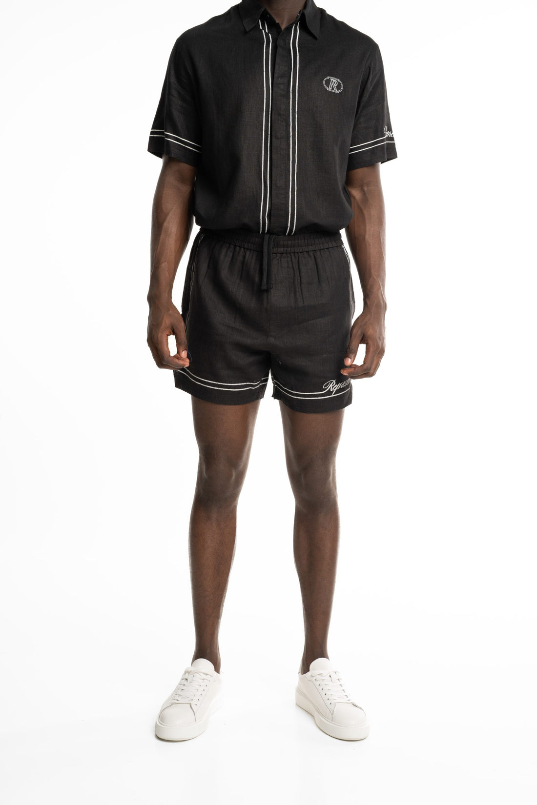 Represent Men's Border Short MLM100299-02 Jet Black