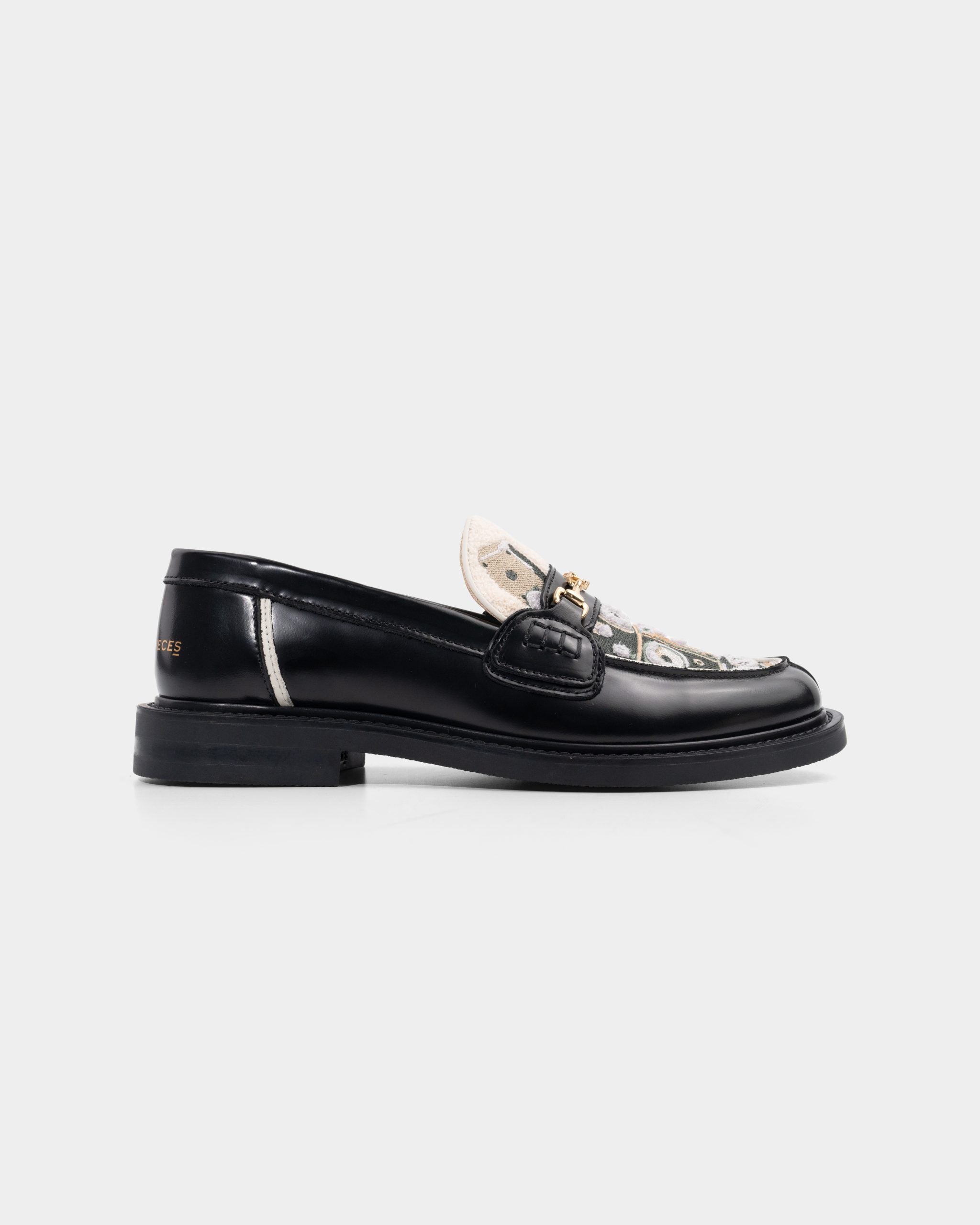 Filling Pieces Men's Loafer Speaker Wall Black | 122511303239-130
