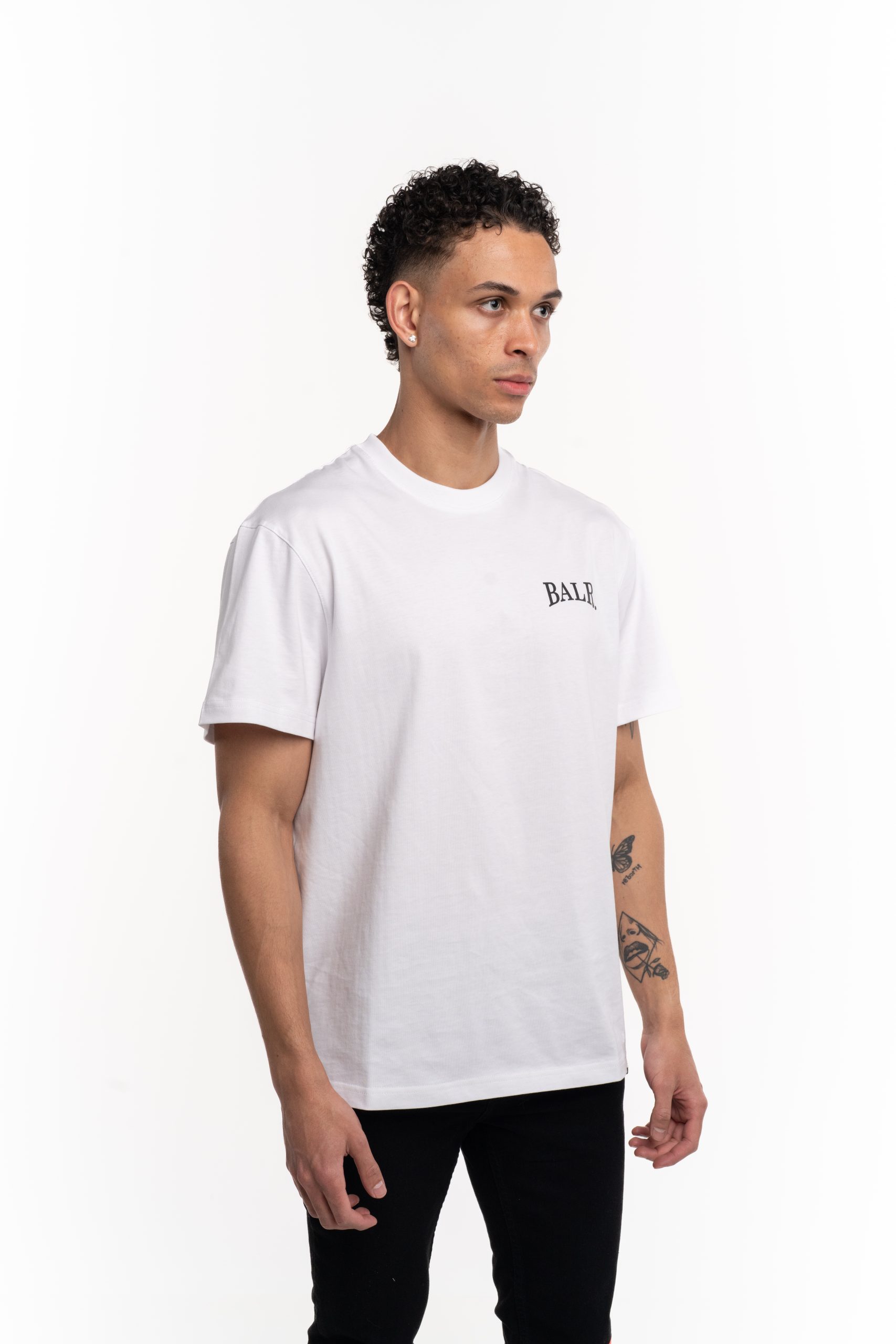 BALR Men's Urban Graphic T Shirt| B1112.1347-Bright White