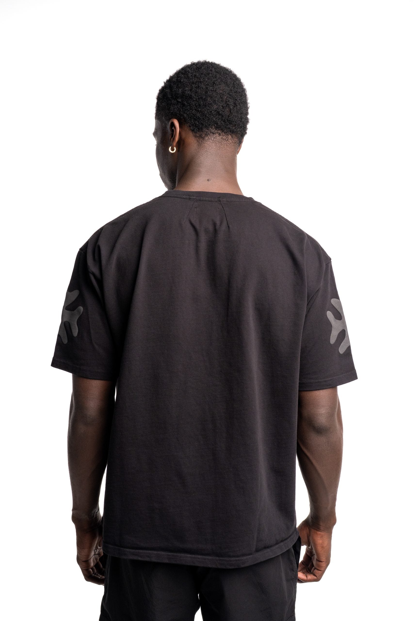 Rhude Men's Deix Shield Oversized Tee Black | Hydraulics Stores