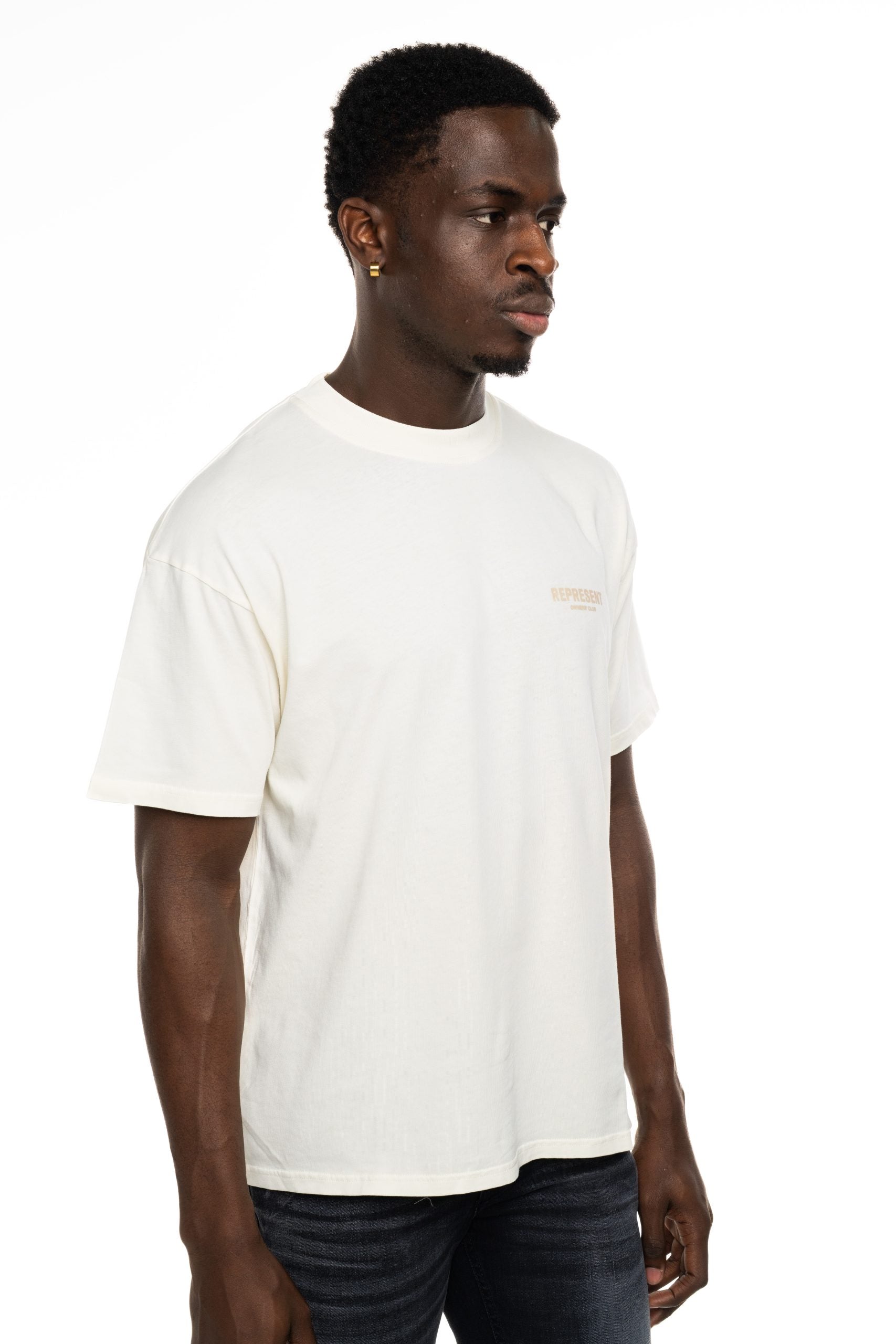 (Core) Represent Men's Owners Club T Shirt OCM41114-30 Buttercream