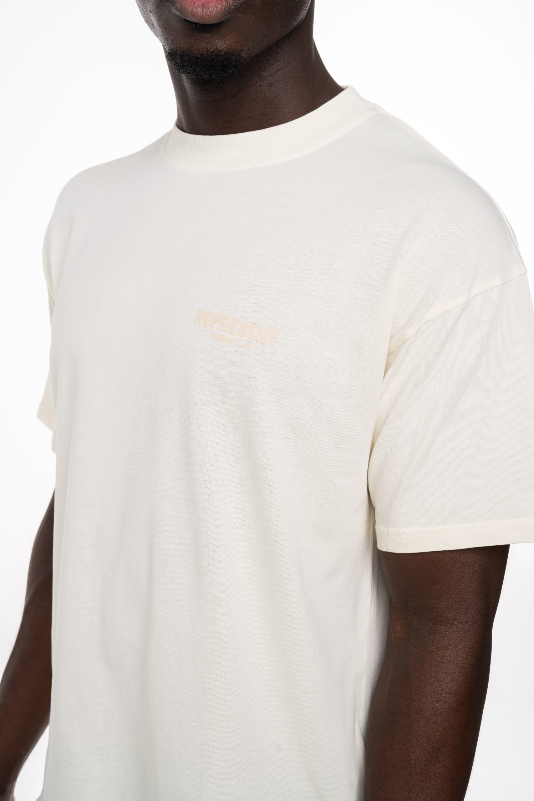 (Core) Represent Men's Owners Club T Shirt OCM41114-30 Buttercream
