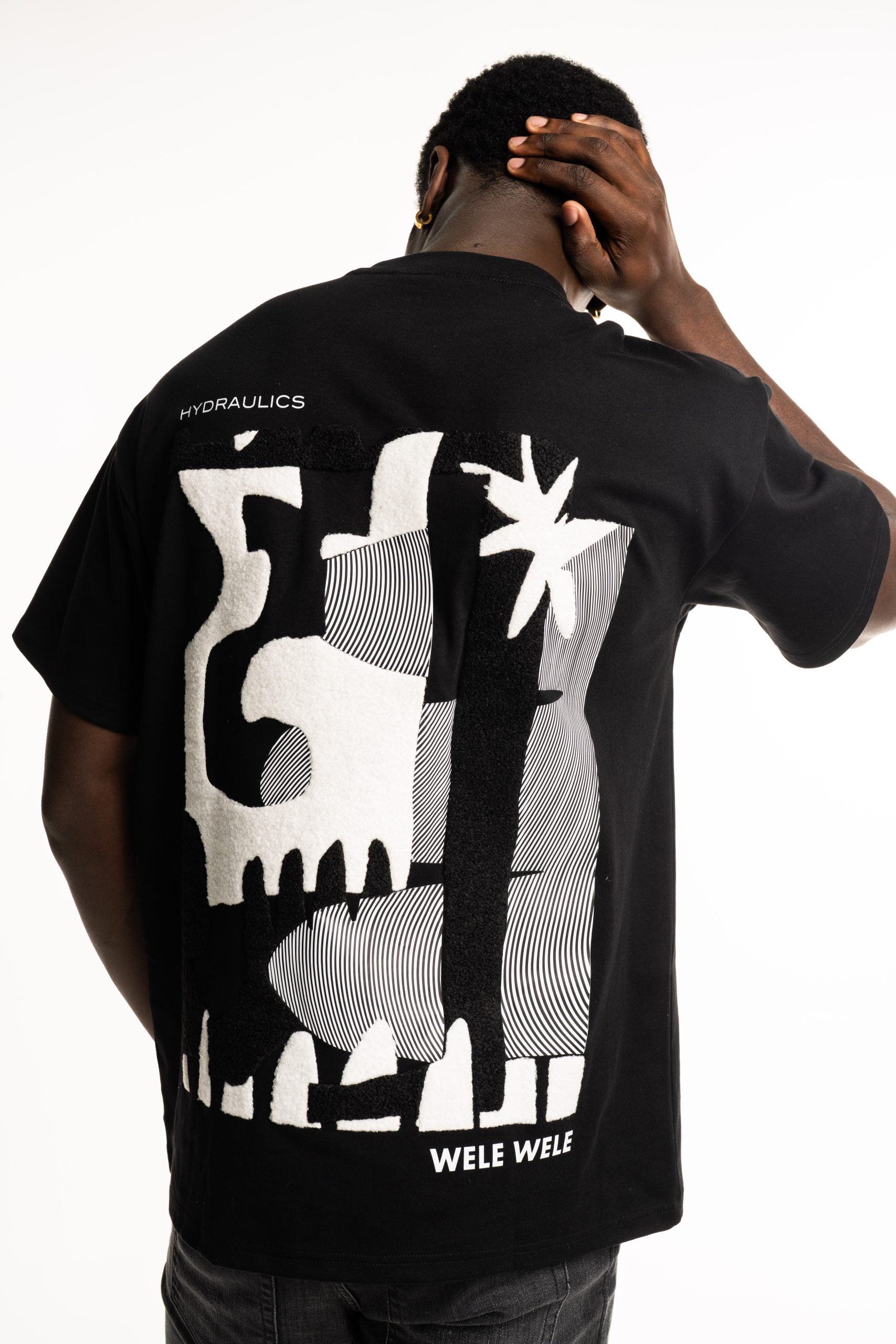 Hydraulics Vanco Collab Oversized Fit T-Shirt Black