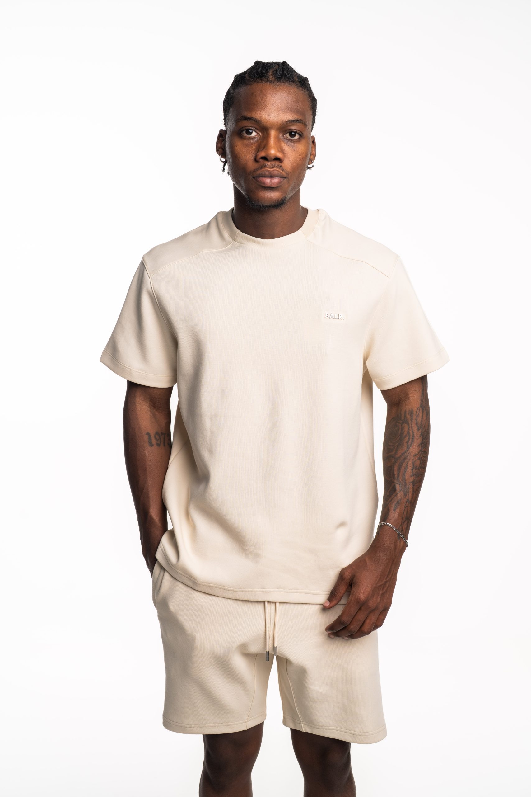 (Core) BALR Men's Q Series T Shirt | B1112.1324-White Swan