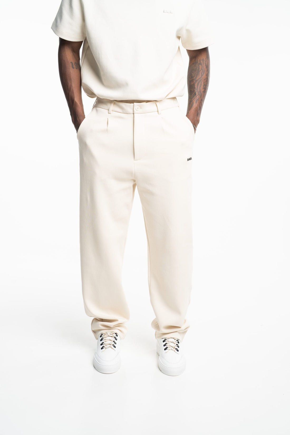(Core) BALR Men's Q Series Jogger | B1411.1137-White Swan