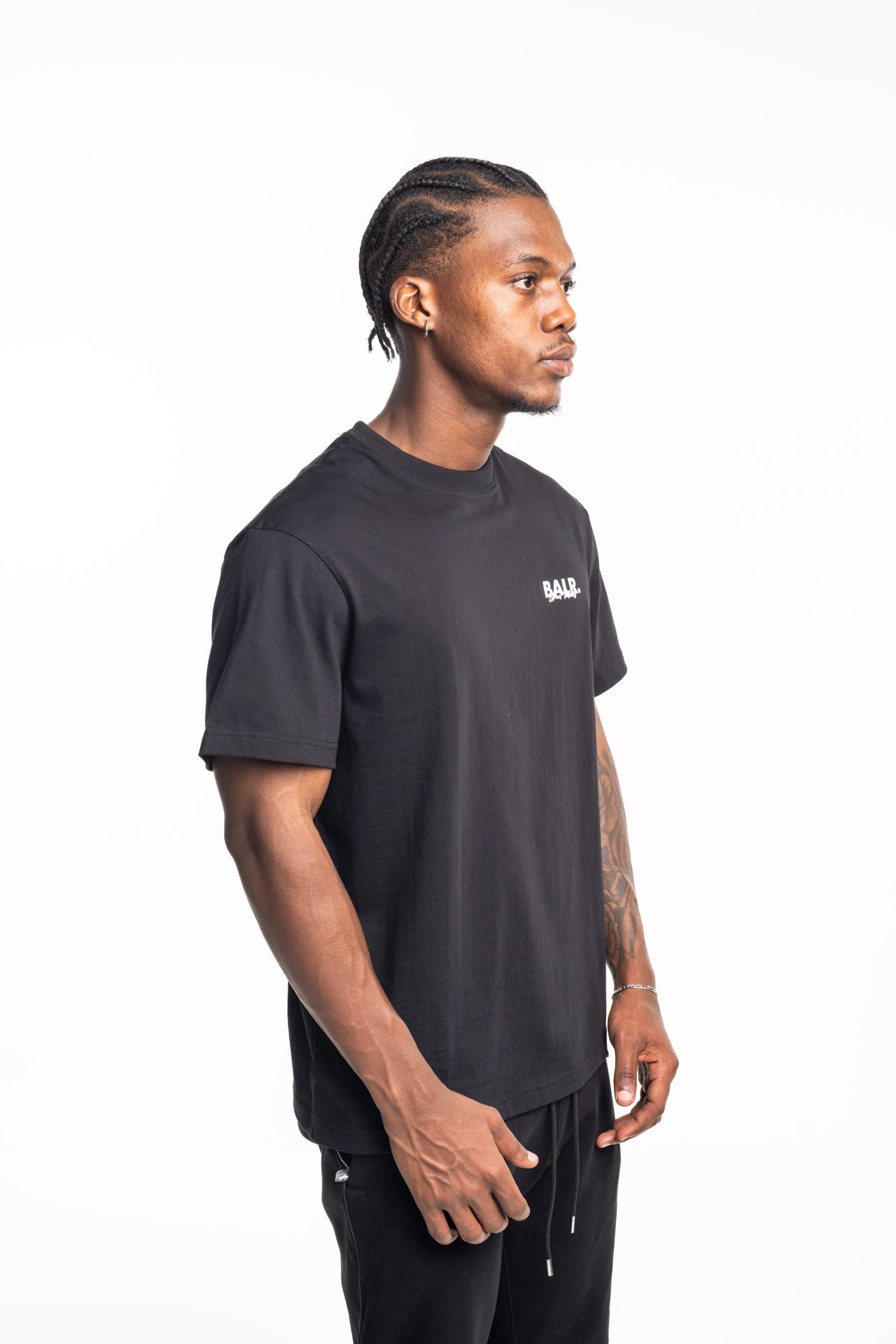 BALR Men's Street Talents T Shirt | B1112.1338-Jet Black