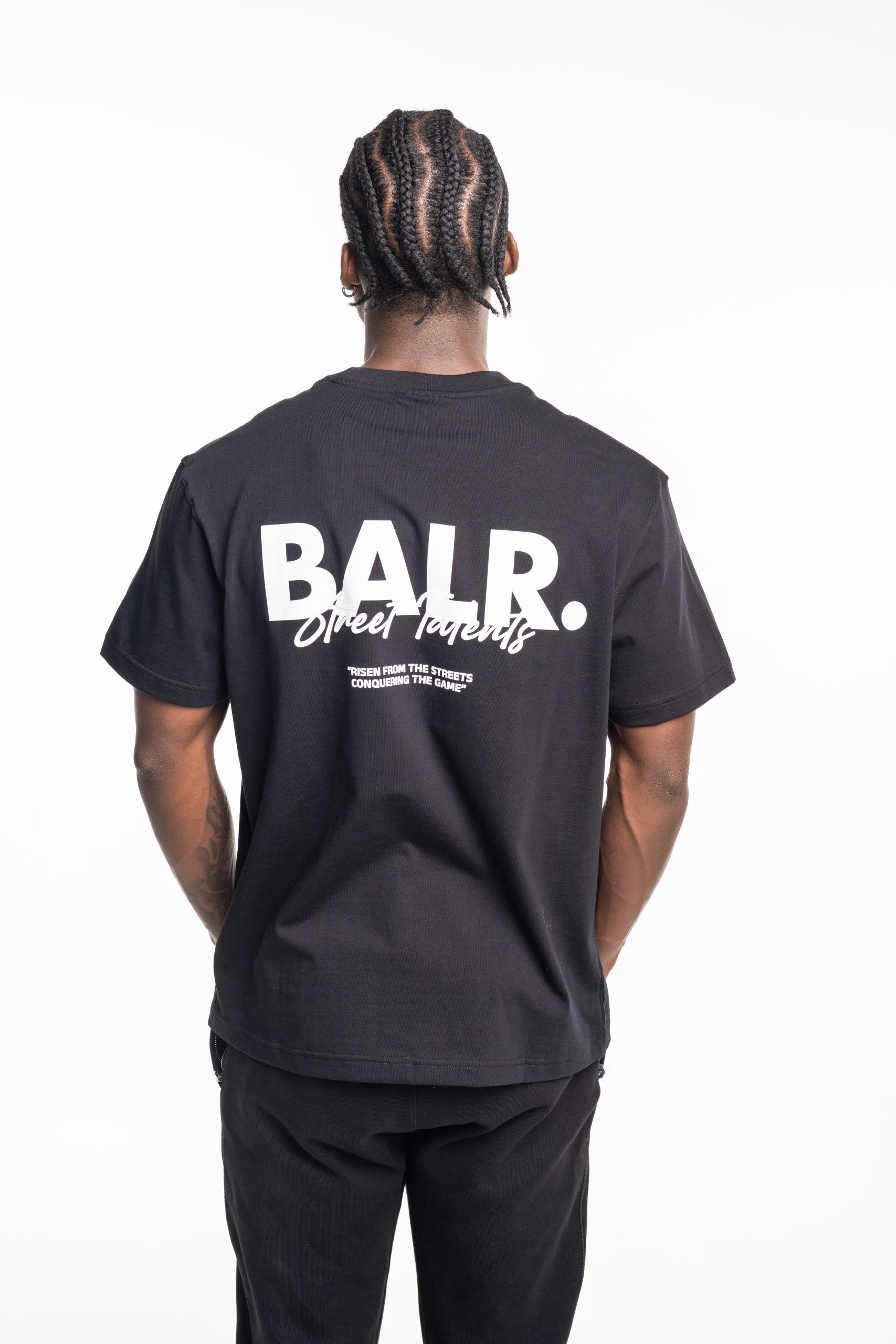 BALR Men's Street Talents T Shirt | B1112.1338-Jet Black