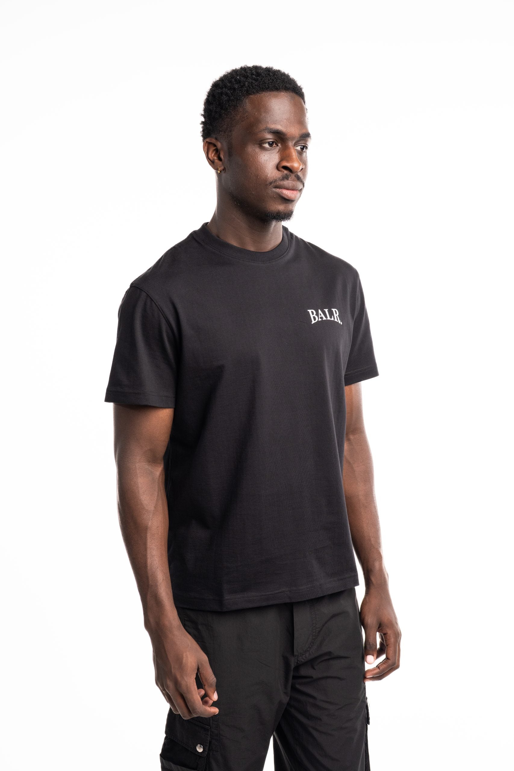 BALR Men's Urban Graphic T Shirt | B1112.1347-Jet Black