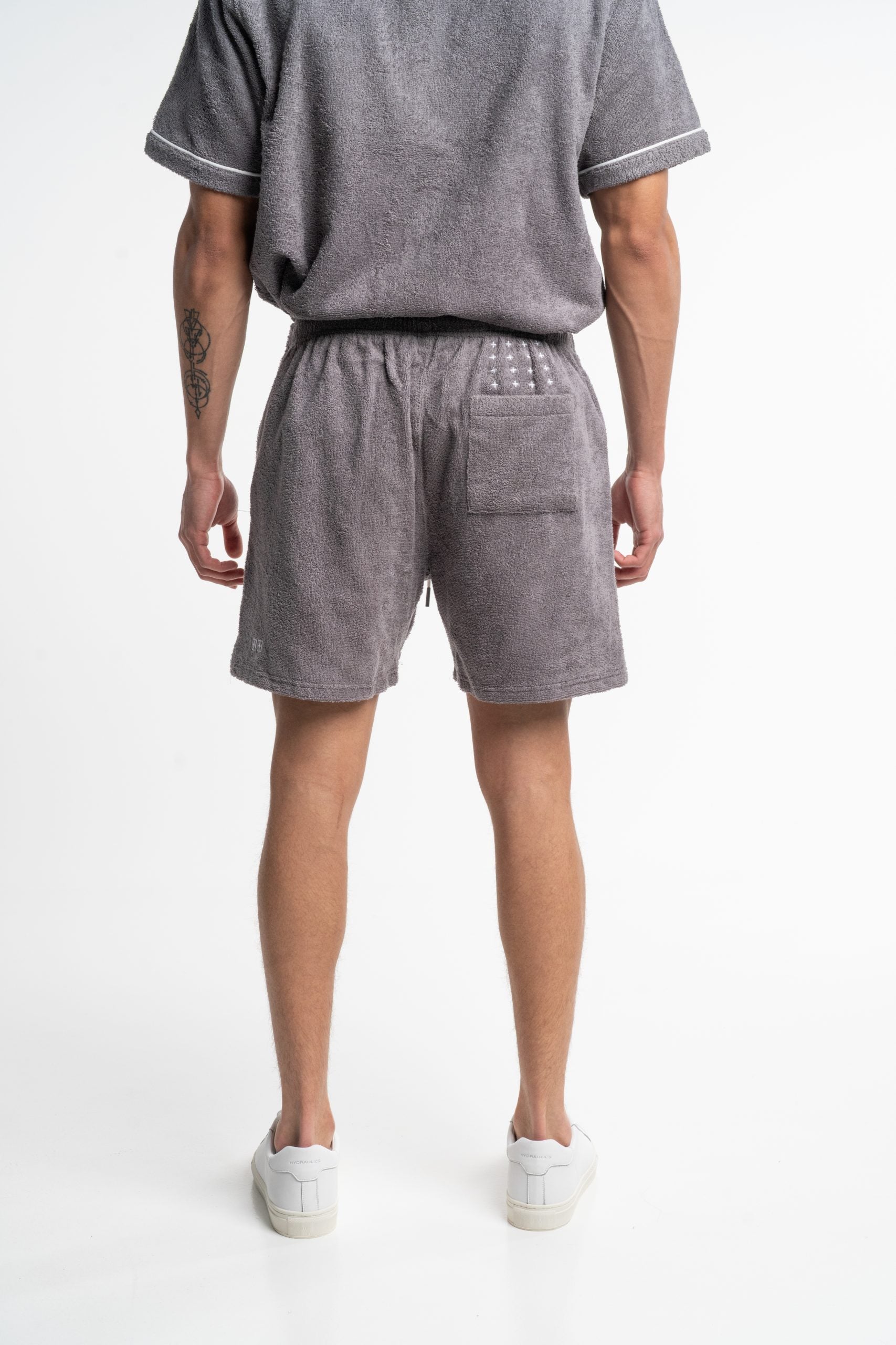 Ksubi Men's Knitted Lounge Short MPF25WA010 GRY
