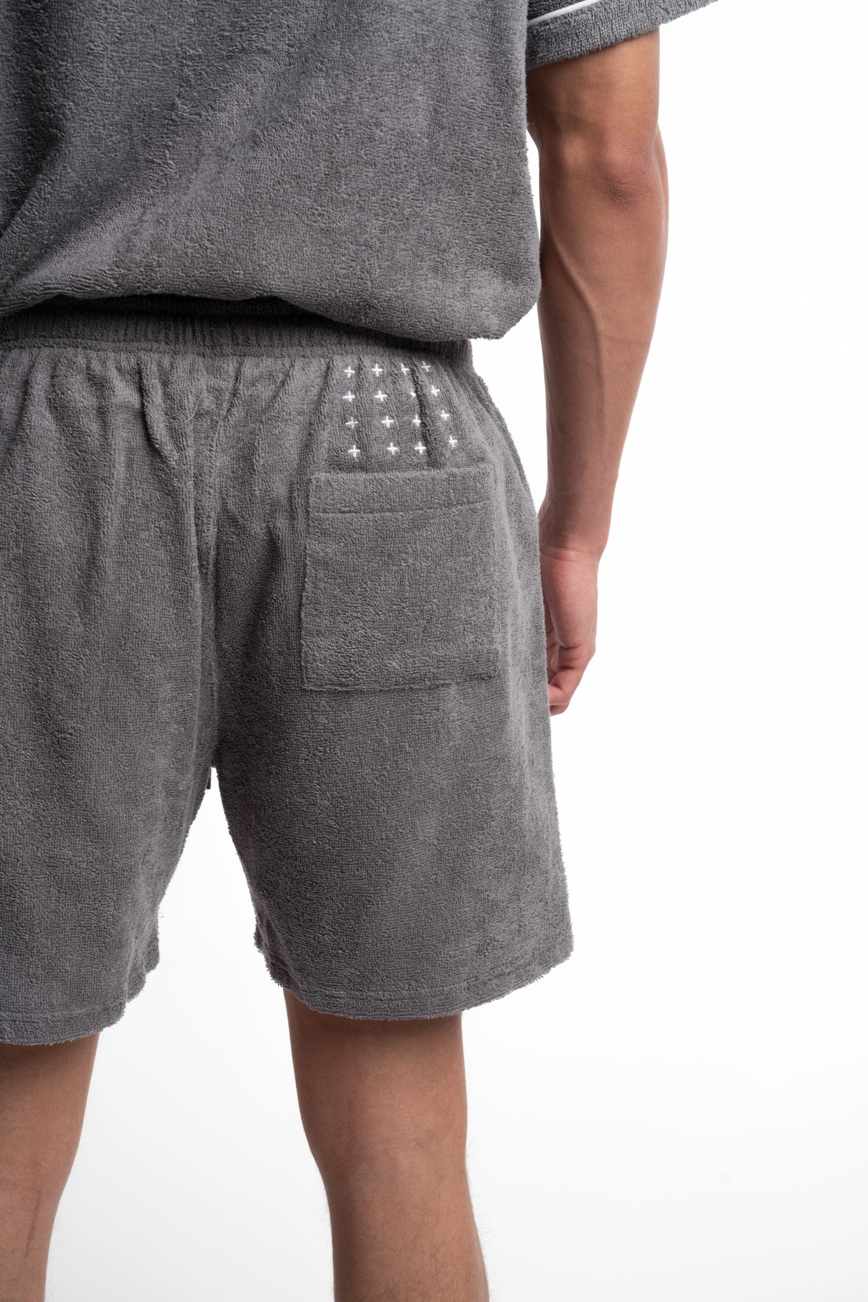 Ksubi Men's Knitted Lounge Short MPF25WA010 GRY